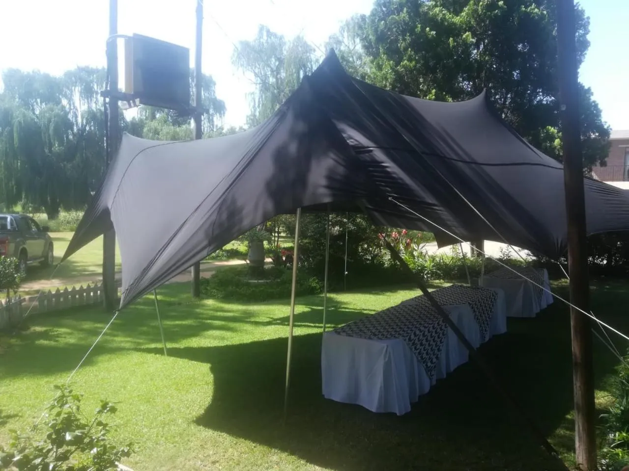 Garden in Willow Banks Lodge