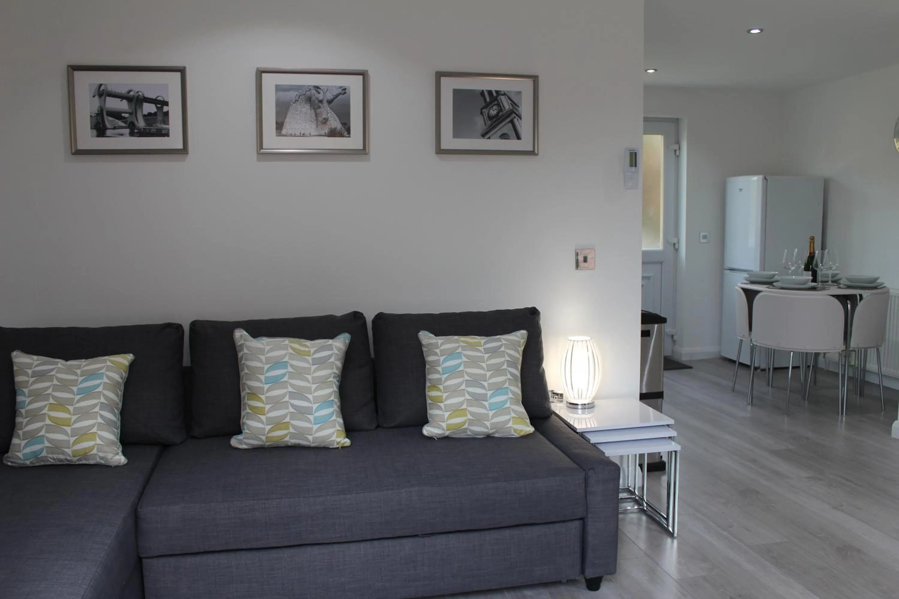 Living room in Alma Villa