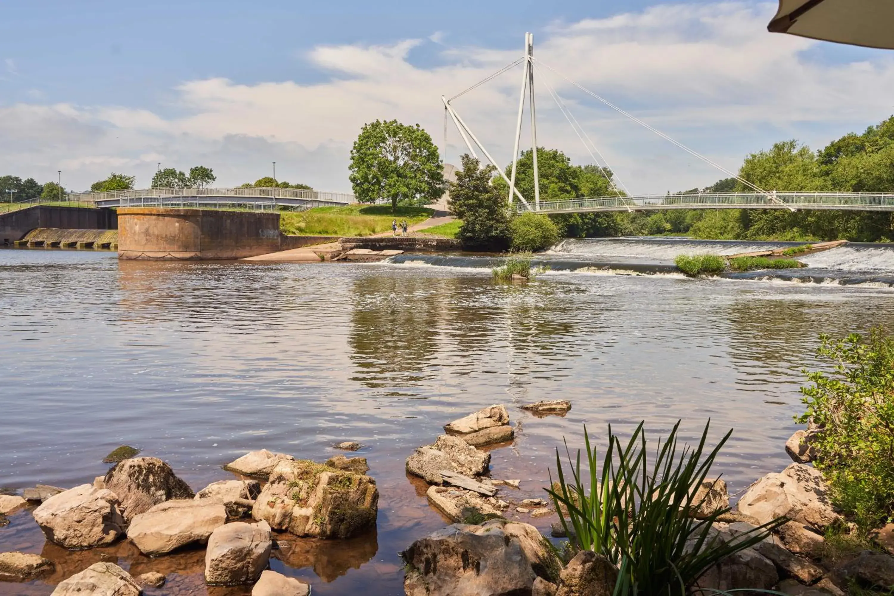 Nearby landmark in Mill on the Exe