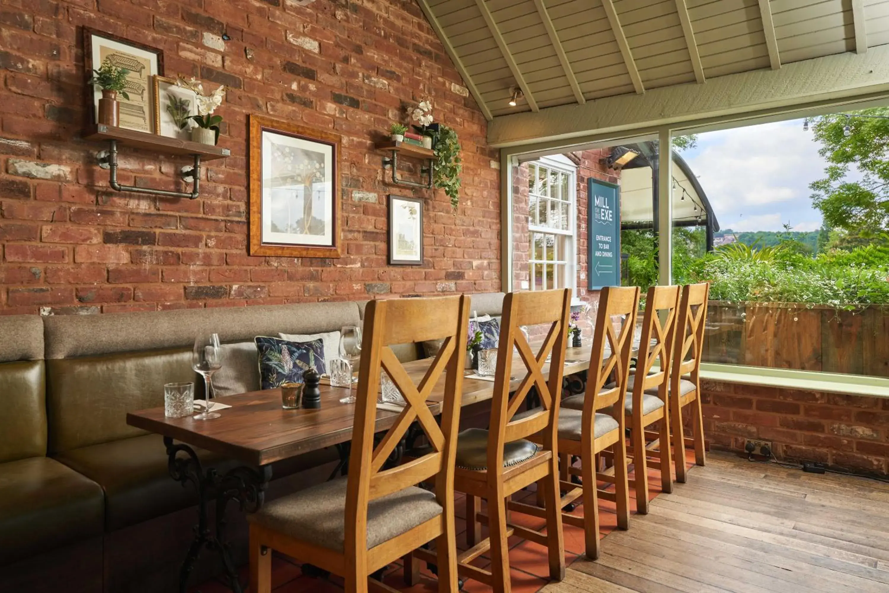 Dining Area in Mill on the Exe