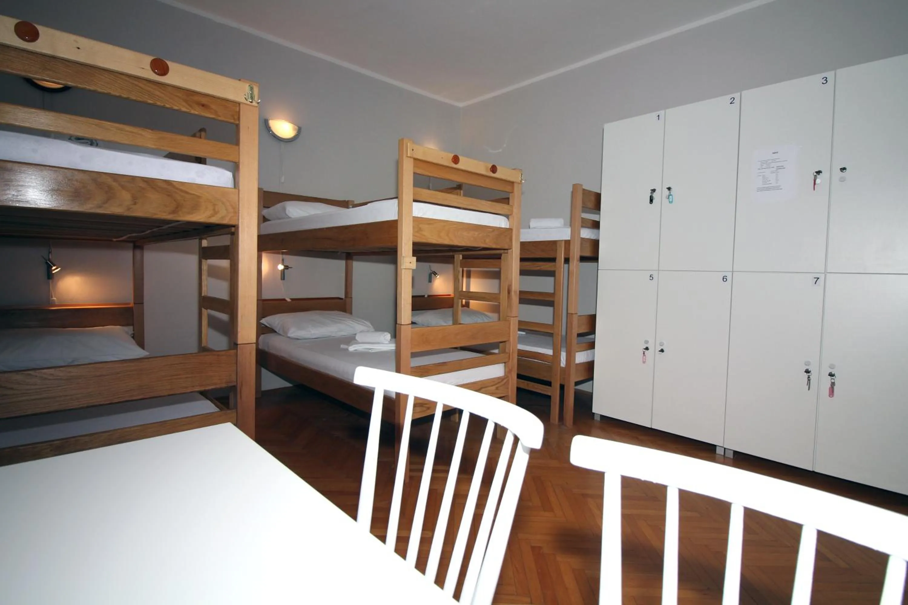bunk bed, Bed in Hostel Marko