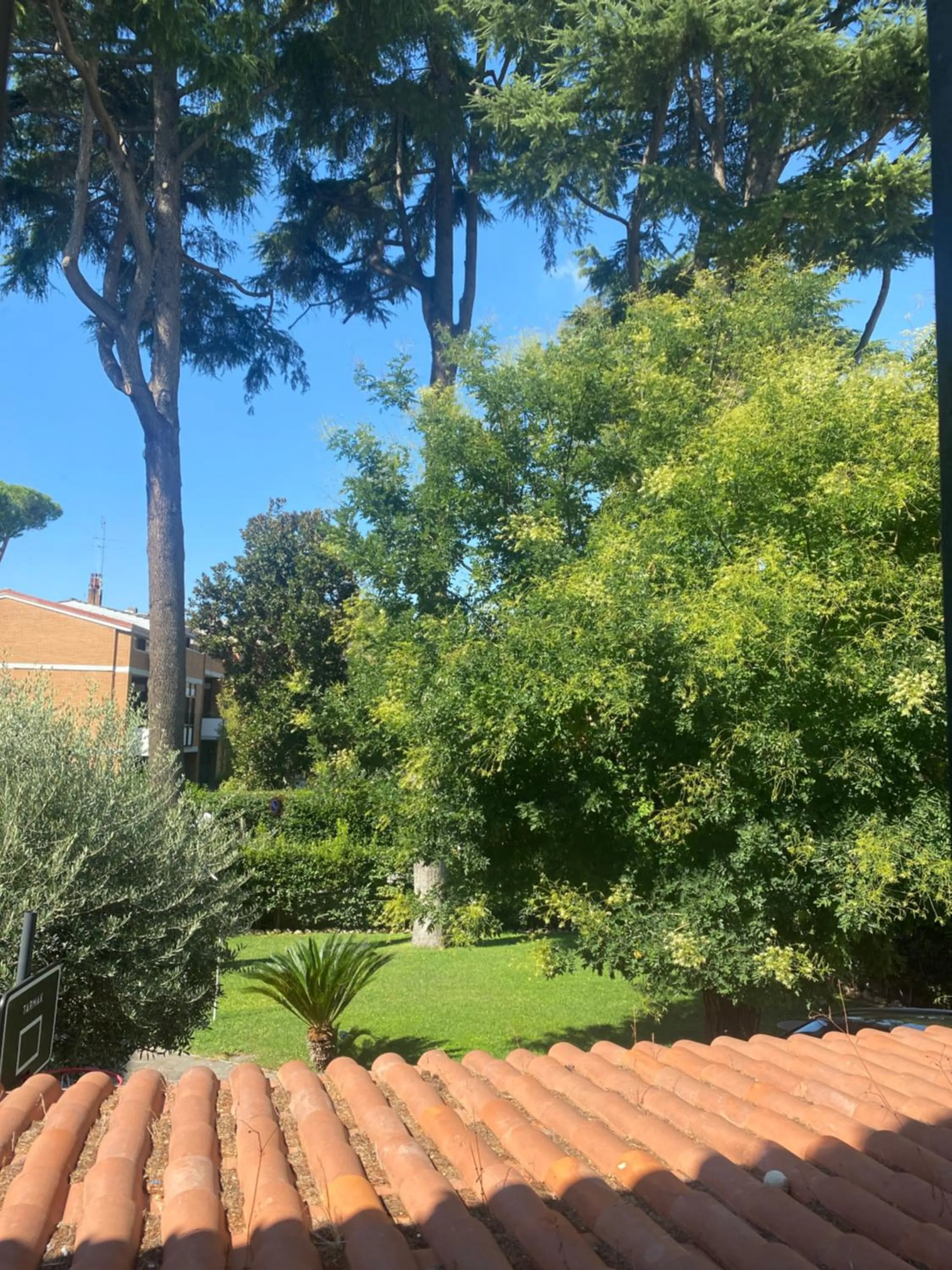 Garden view in Villa Orsini