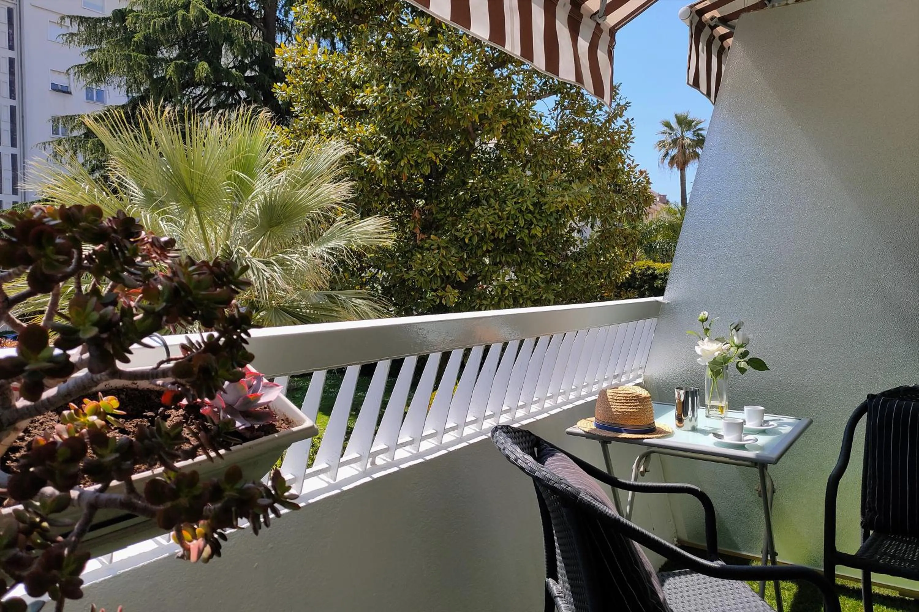 Balcony/Terrace in Hôtel Victoria