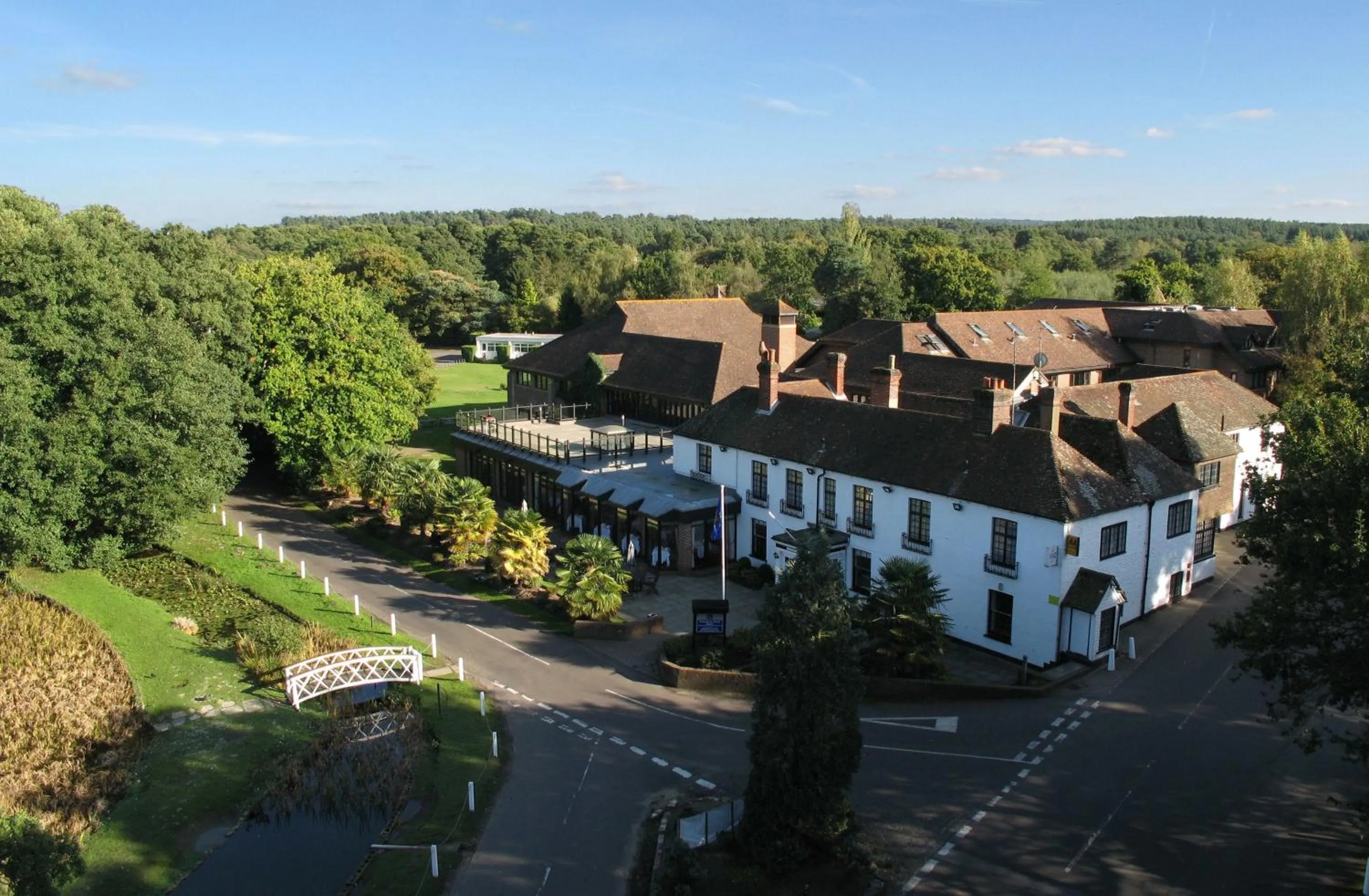 Facade/entrance in Frensham Pond Country House Hotel & Spa