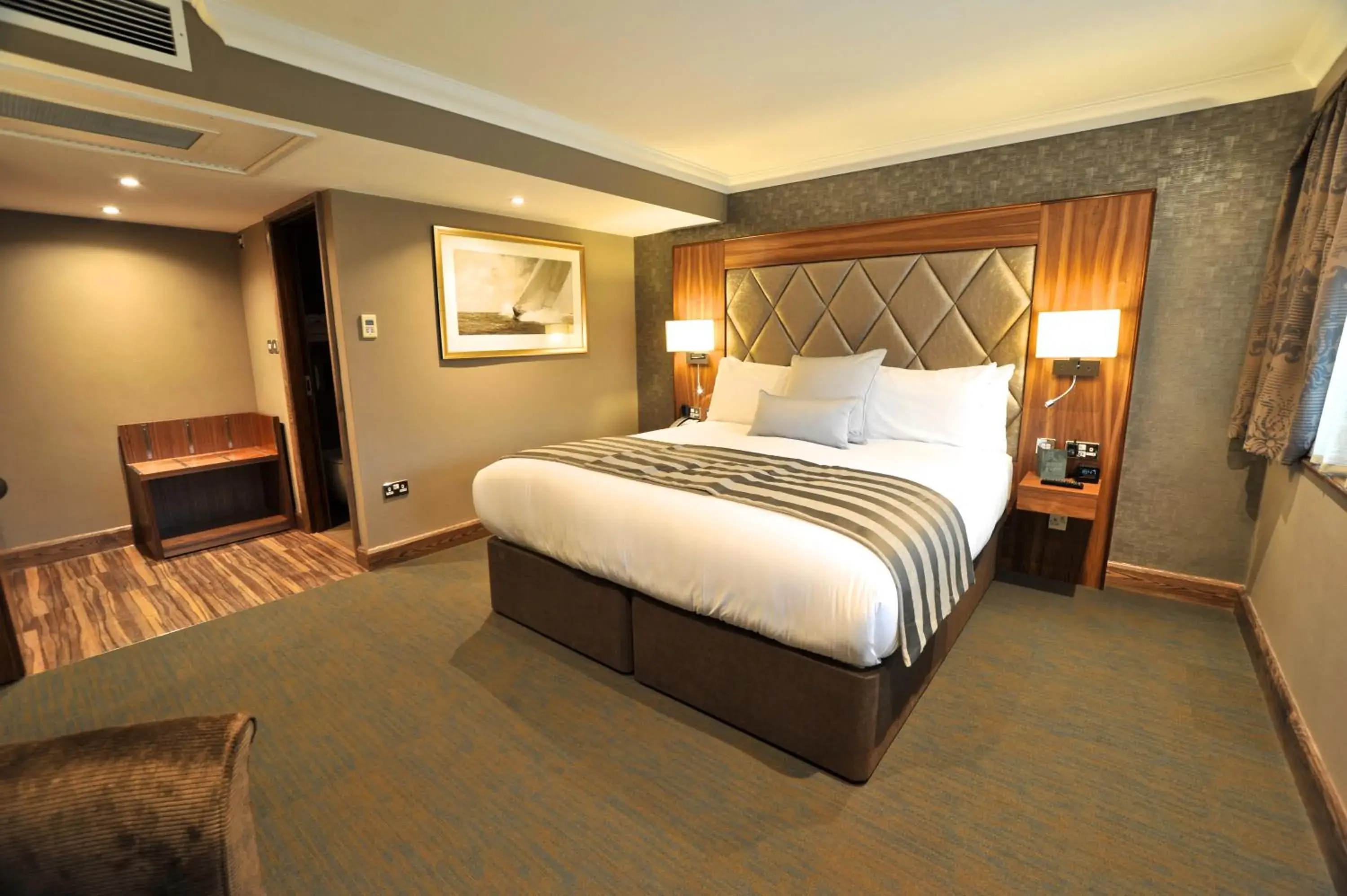 Executive Double Room with Patio in Frensham Pond Country House Hotel & Spa Executive Double Room with Patio in Frensham Pond Country House Hotel & Spa