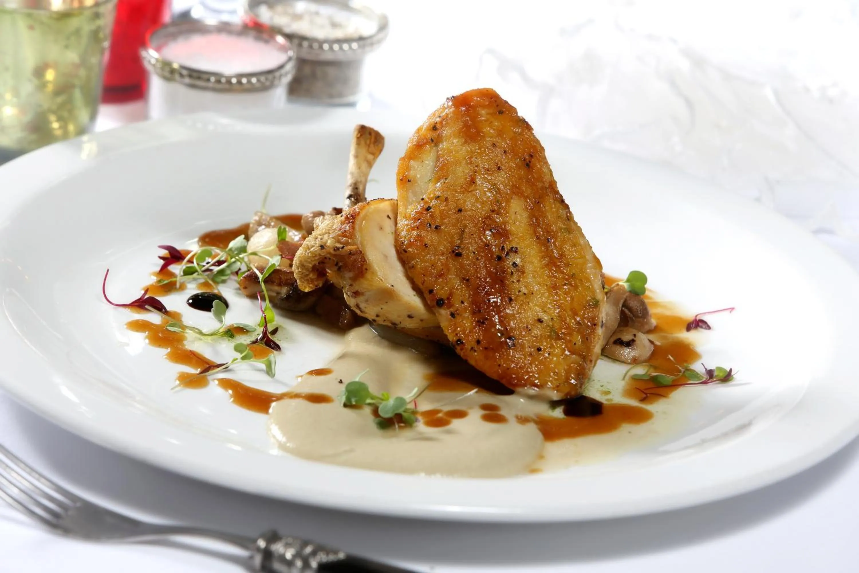 Food close-up in Frensham Pond Country House Hotel & Spa