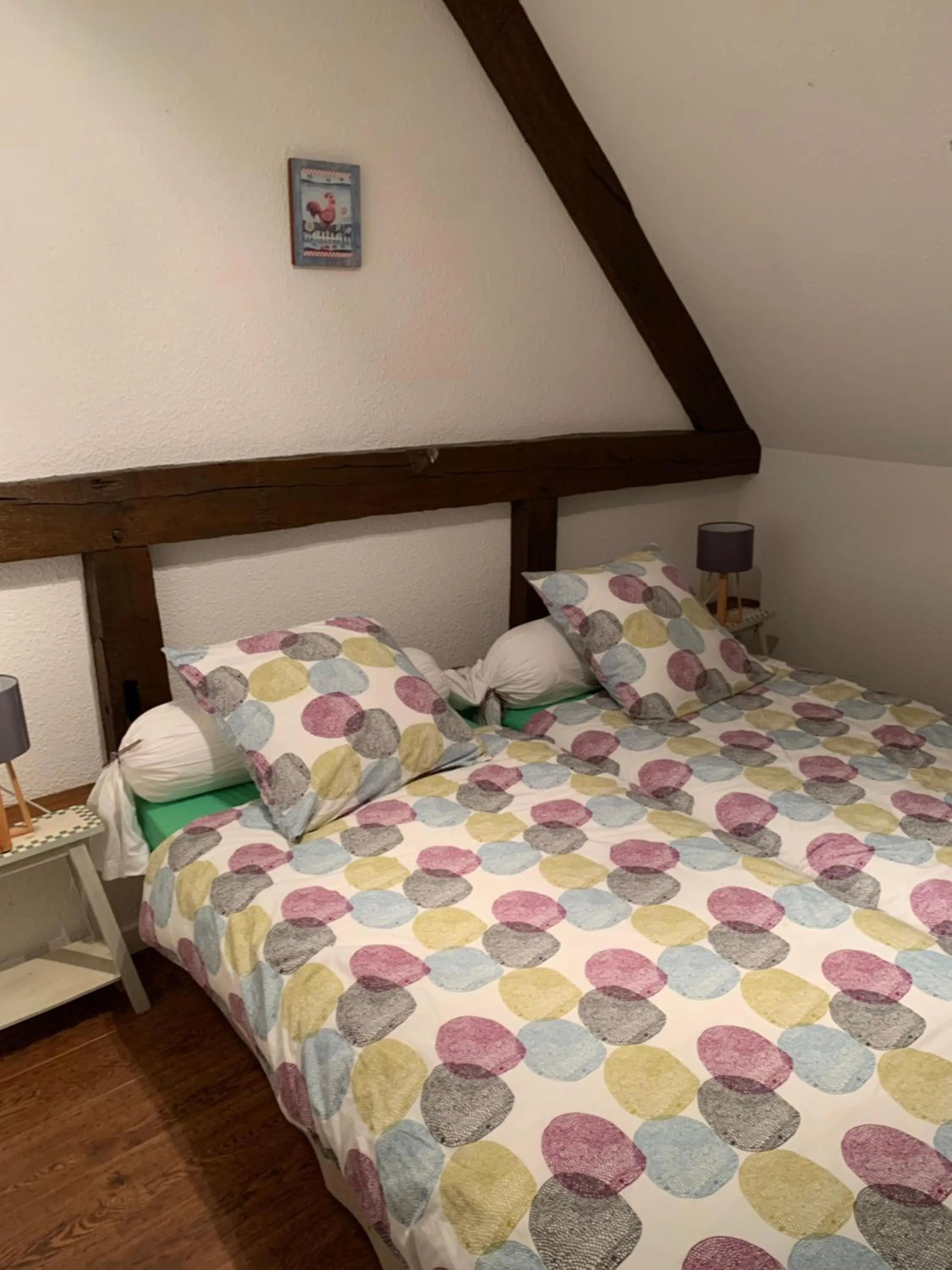 Bedroom, Bed in La ferme d'aristide