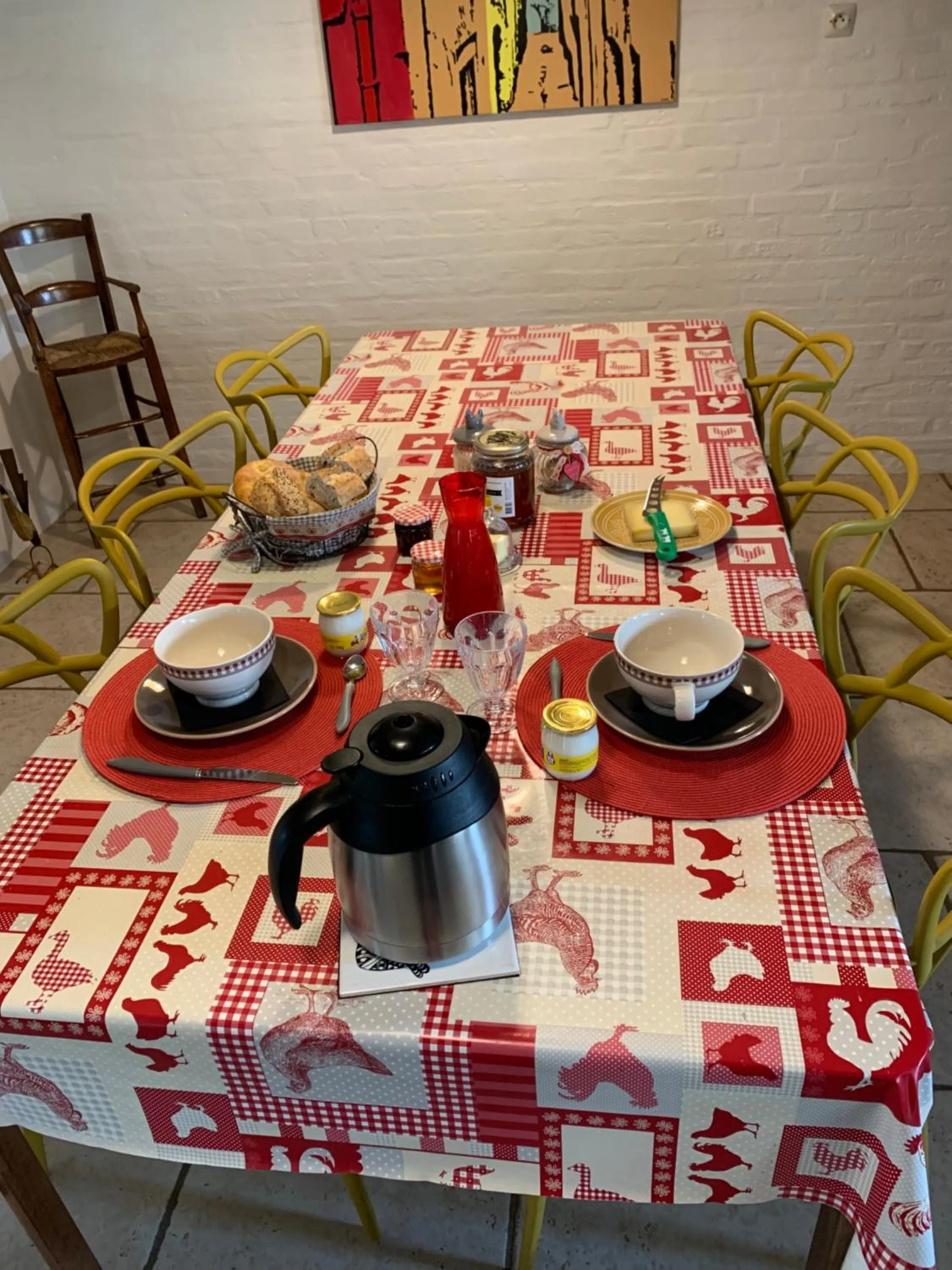 Breakfast in La ferme d'aristide