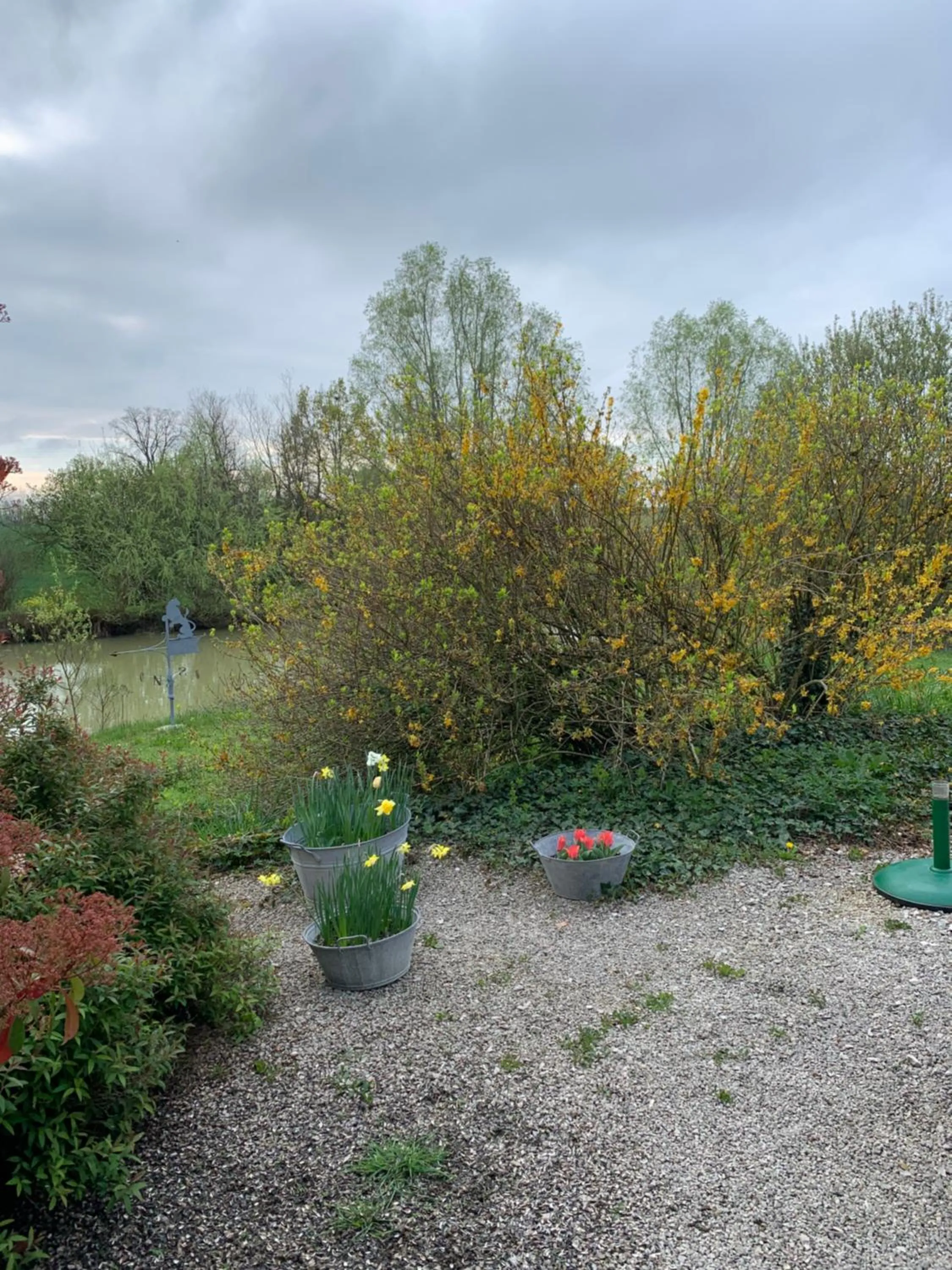 Garden in La ferme d'aristide