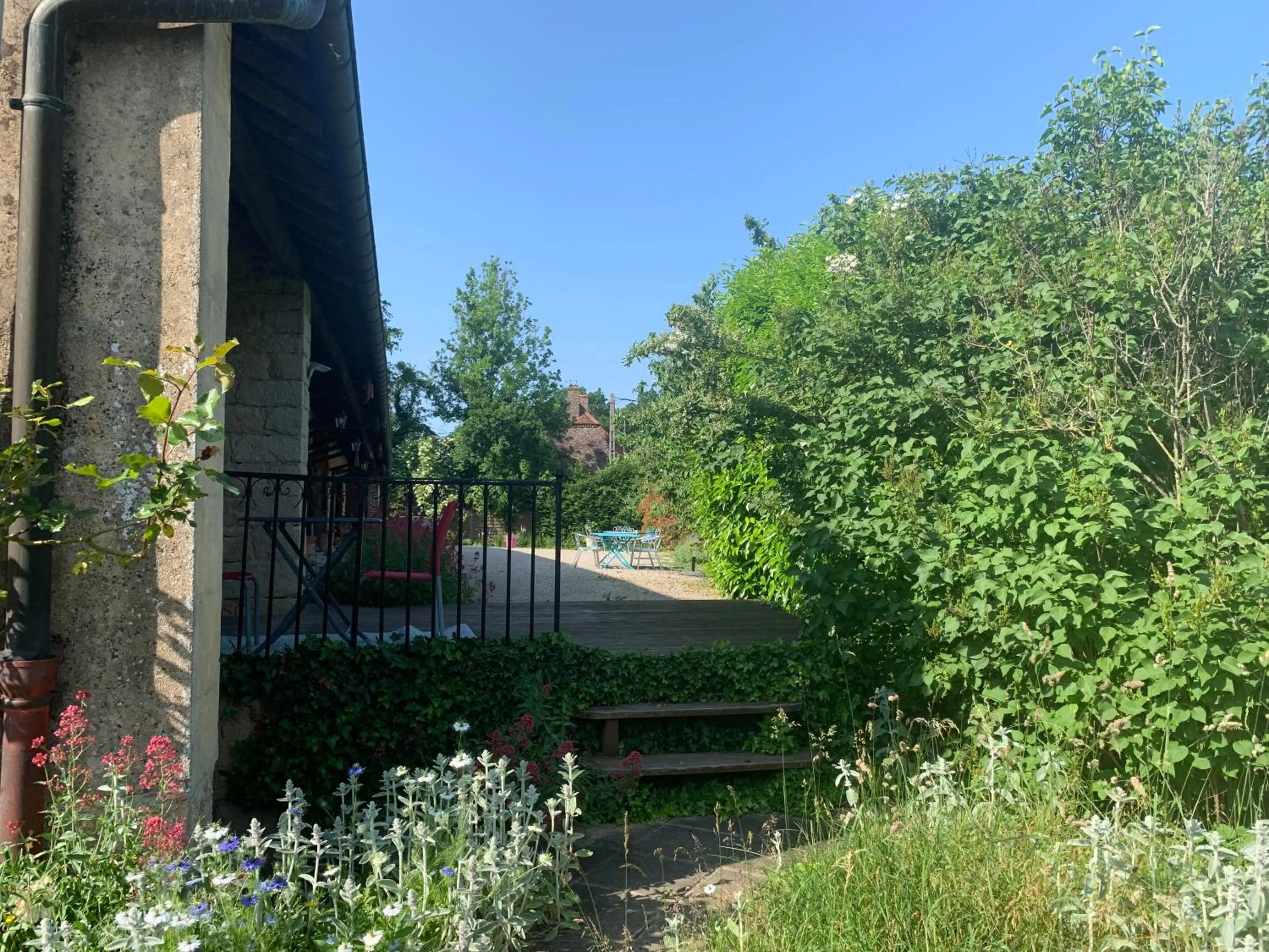 Patio in La ferme d'aristide