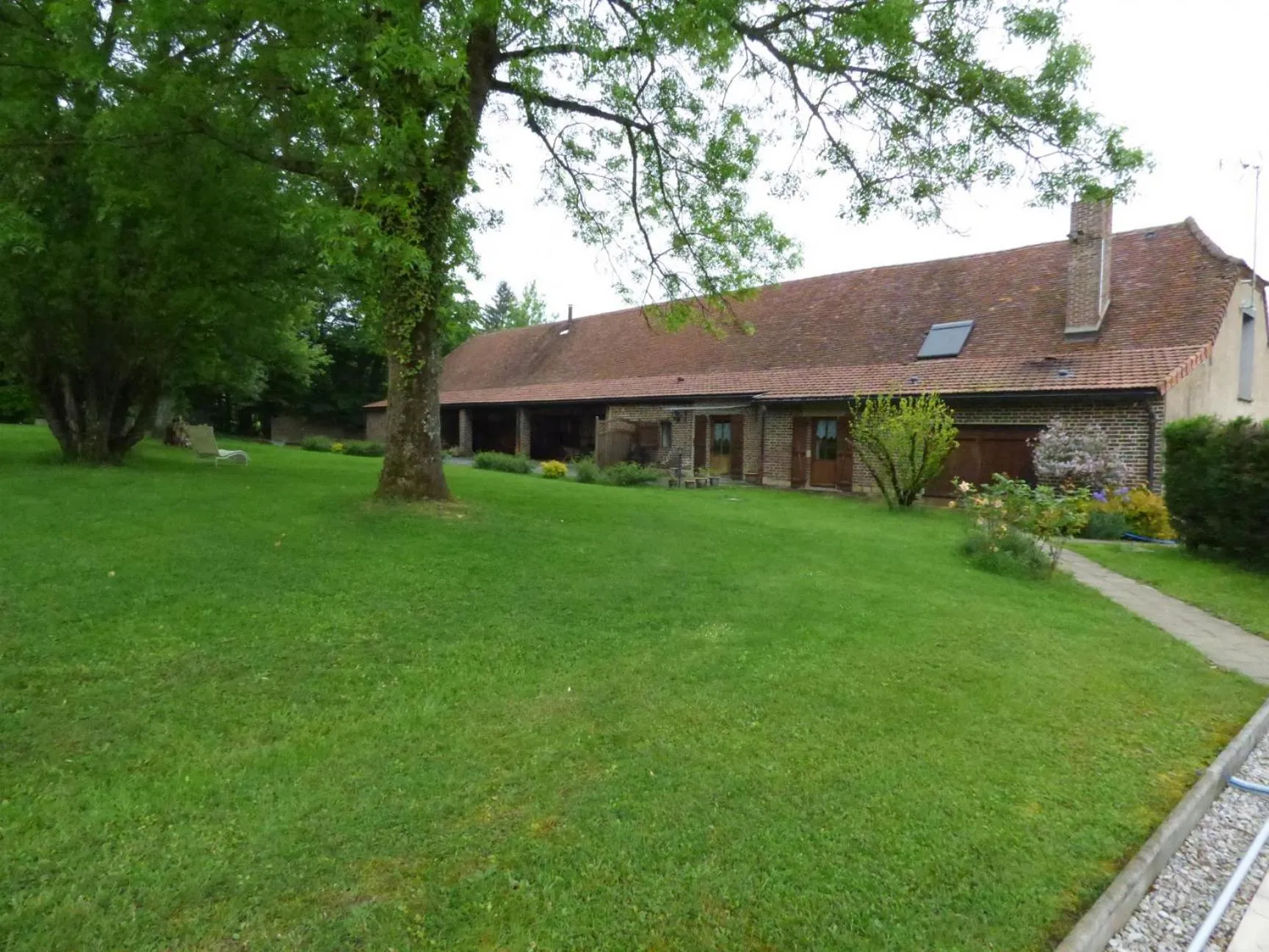 Garden in La ferme d'aristide