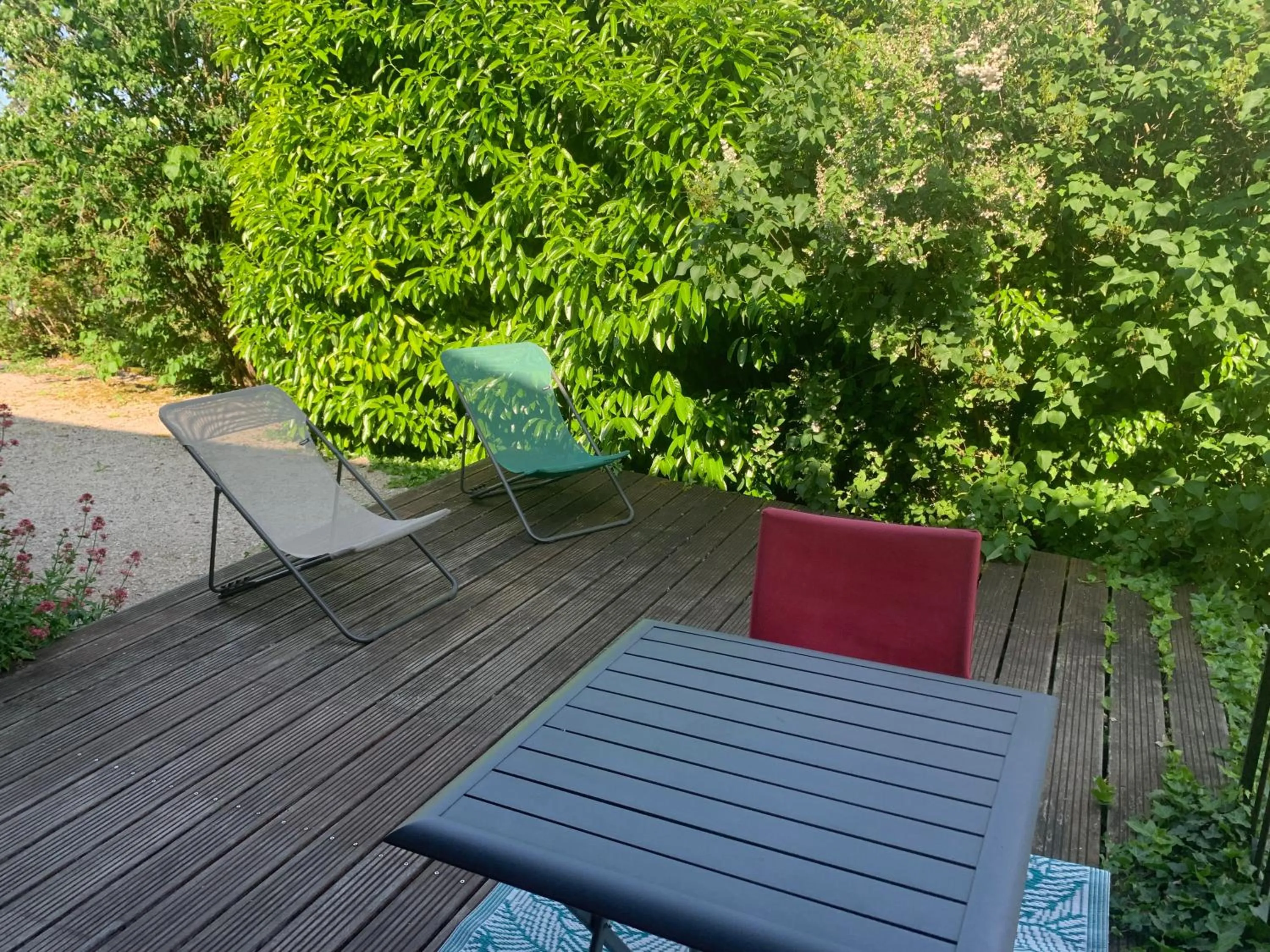 Patio in La ferme d'aristide