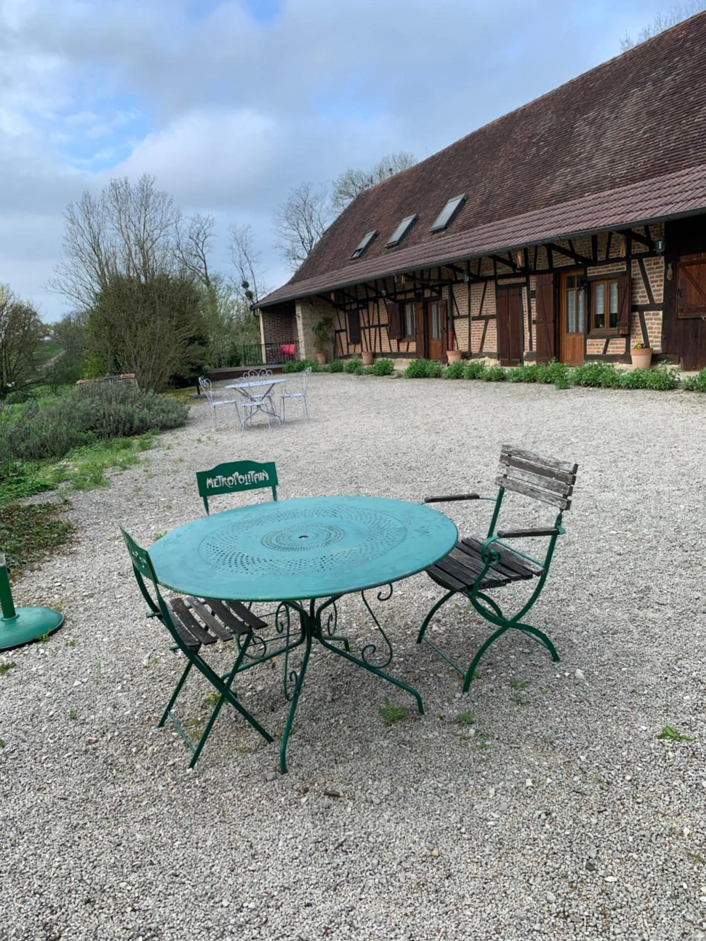 Patio in La ferme d'aristide