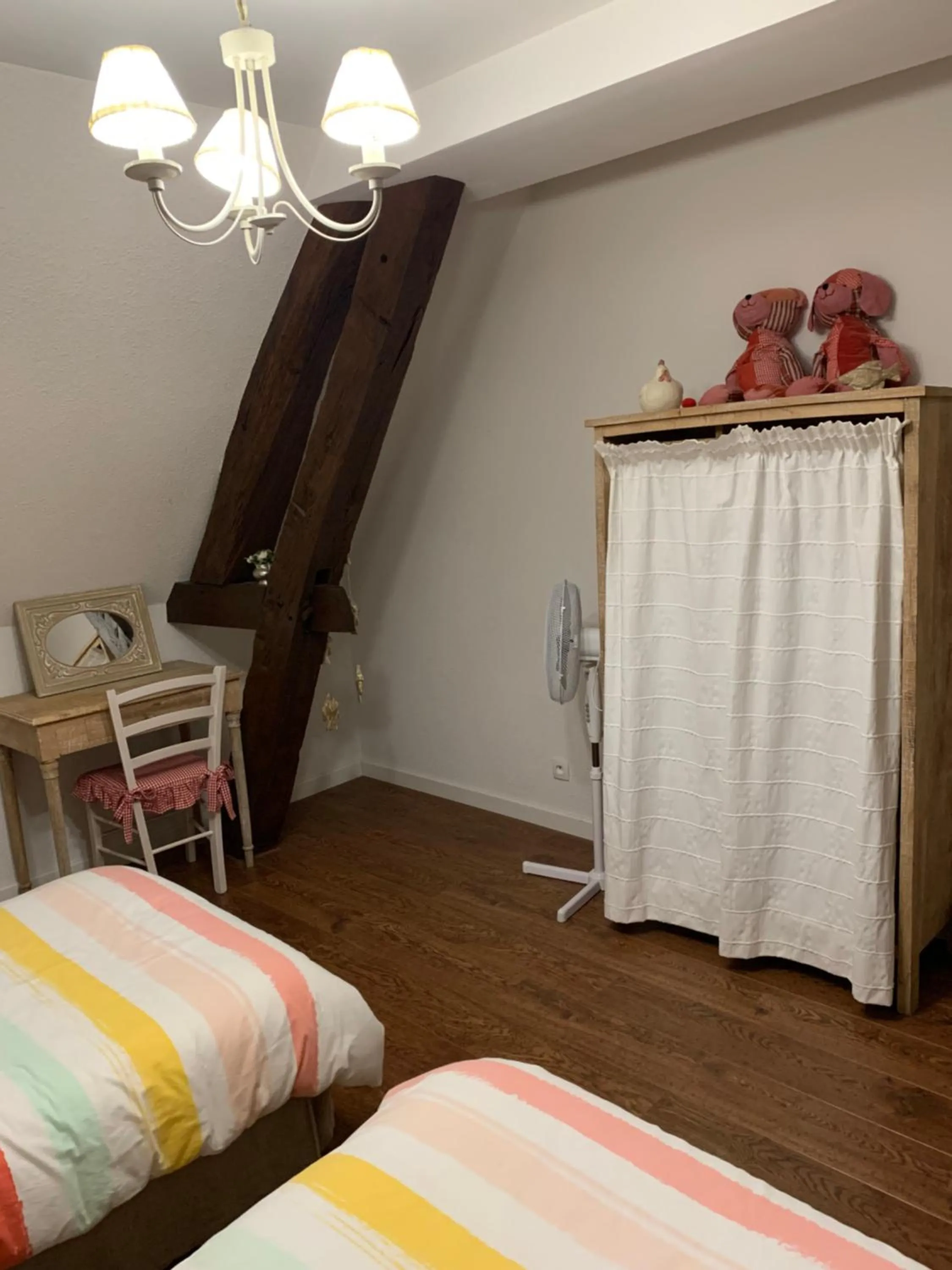 Bedroom, Bed in La ferme d'aristide