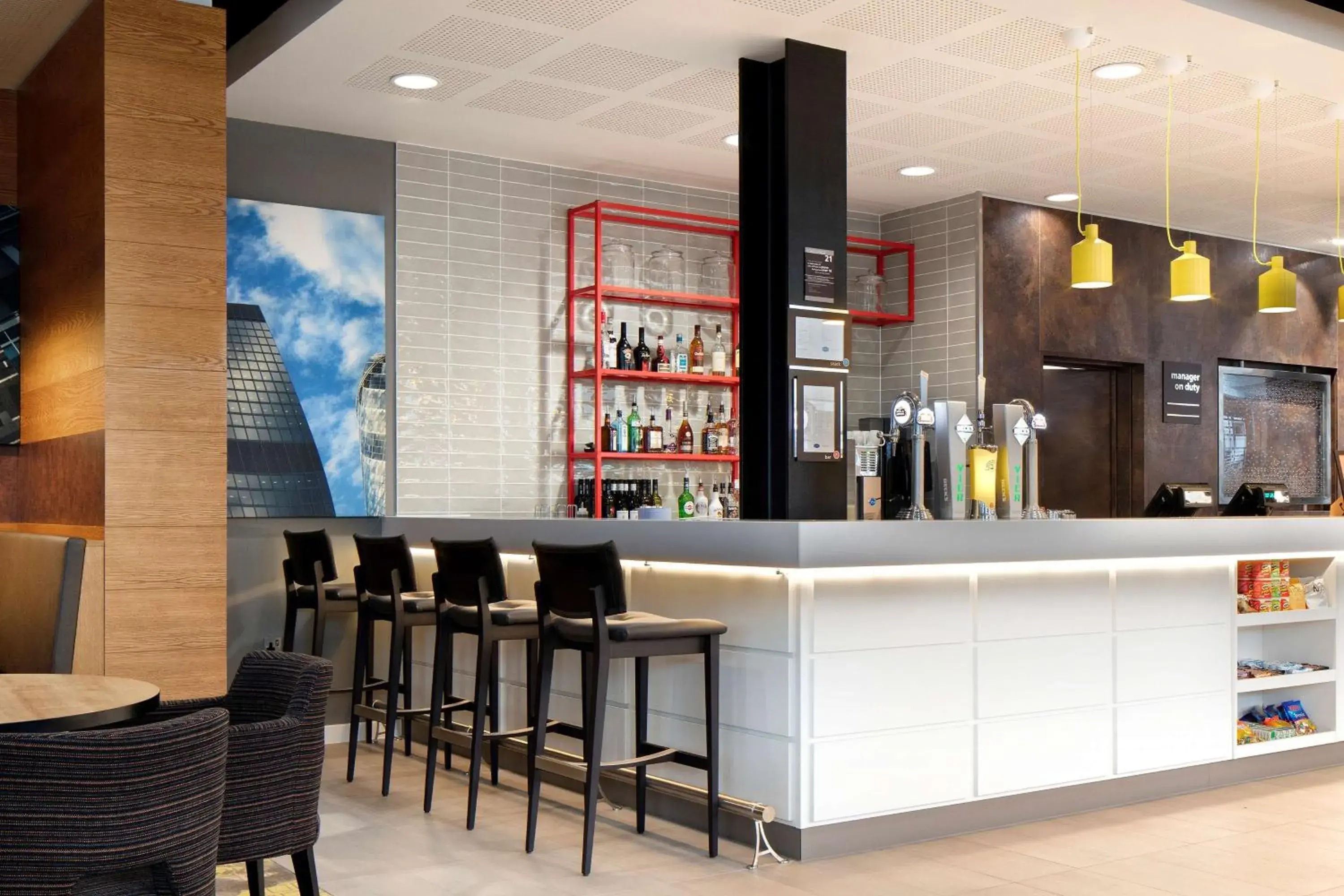 Restaurant/places to eat in Hampton By Hilton London Docklands Restaurant/places to eat in Hampton By Hilton London Docklands