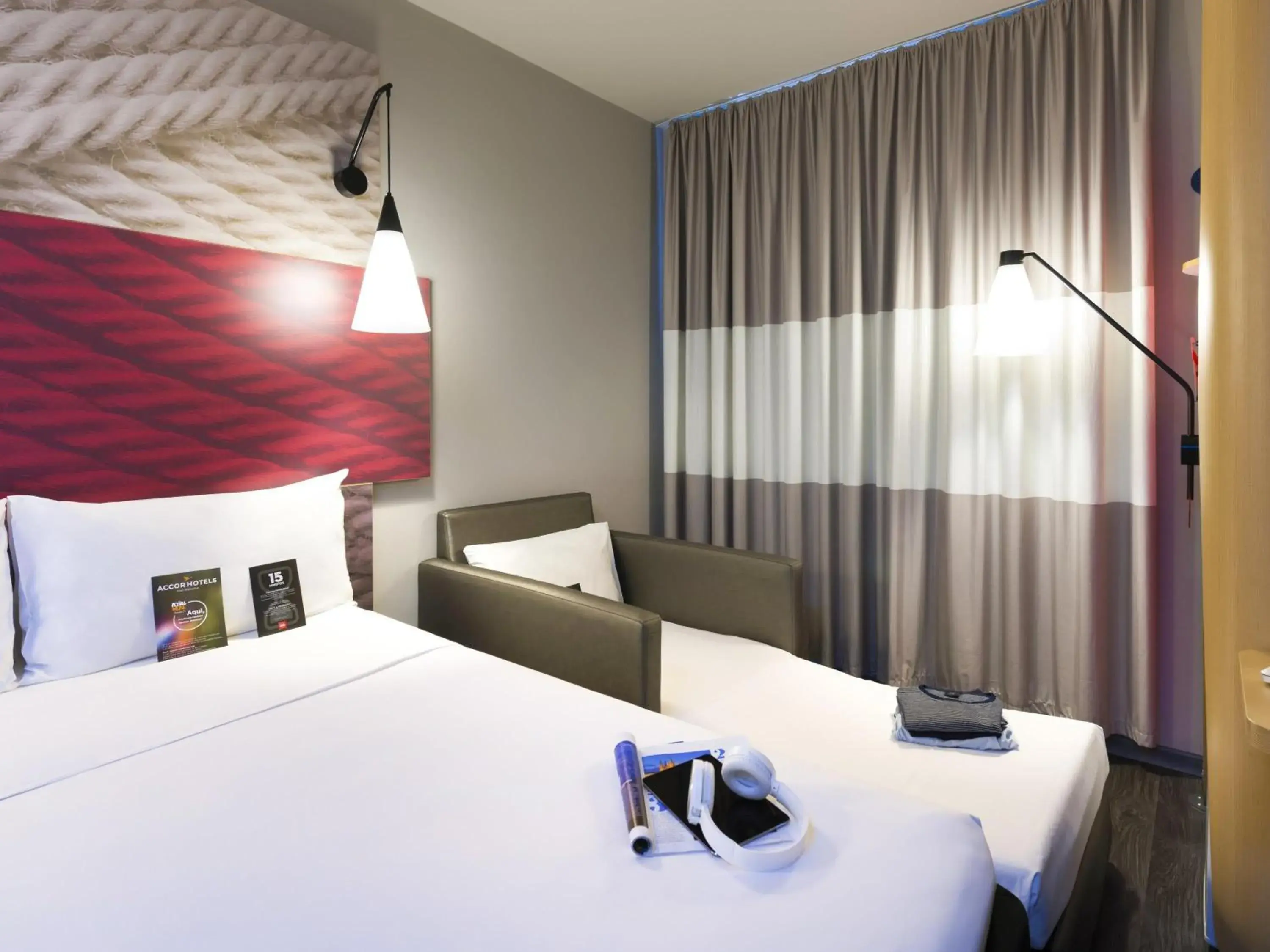 Bedroom, Bed in ibis Navegantes Itajai Bedroom, Bed in ibis Navegantes Itajai