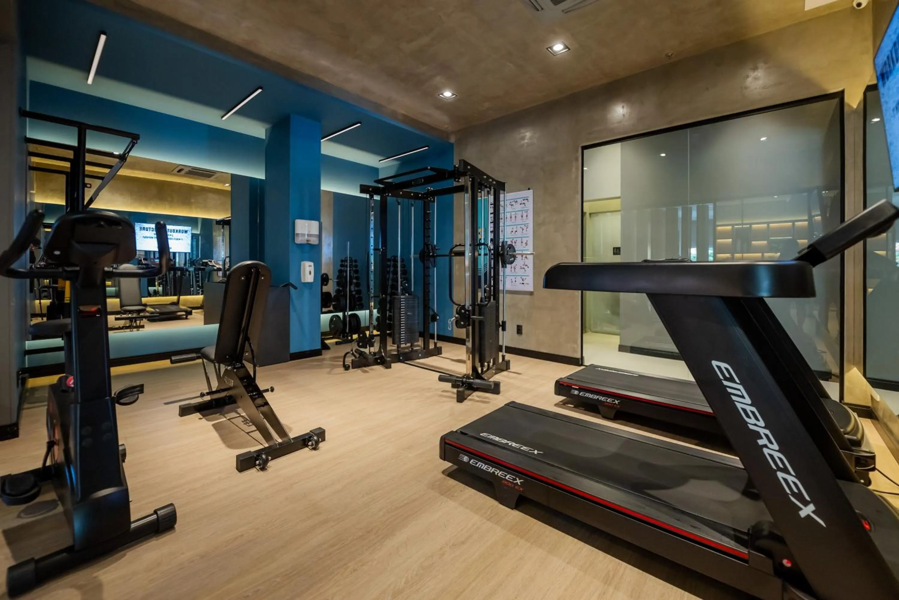 Fitness centre/facilities in ibis Navegantes Itajai