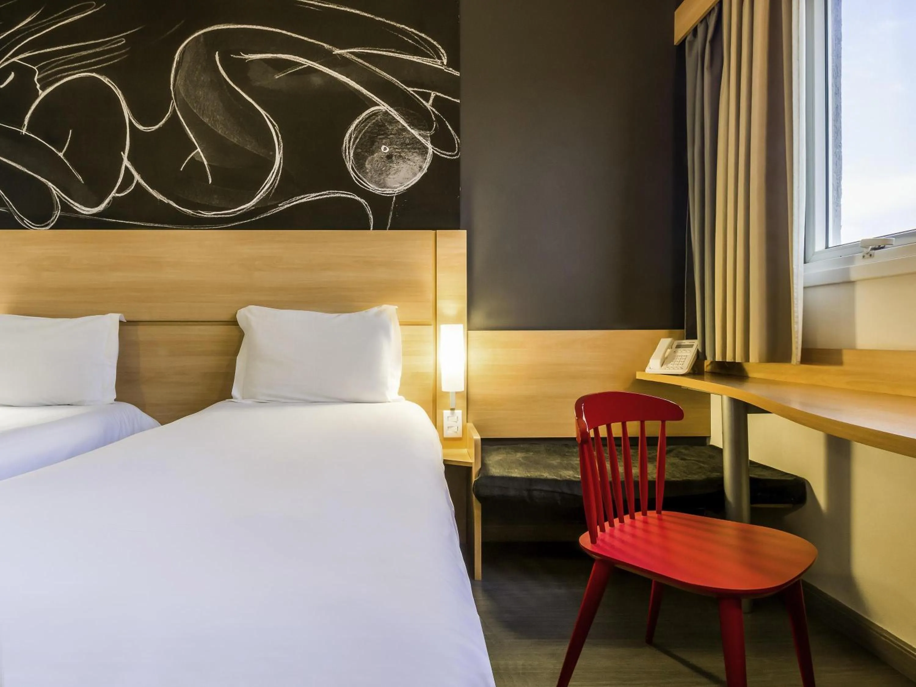 Bedroom, Bed in ibis Uberaba