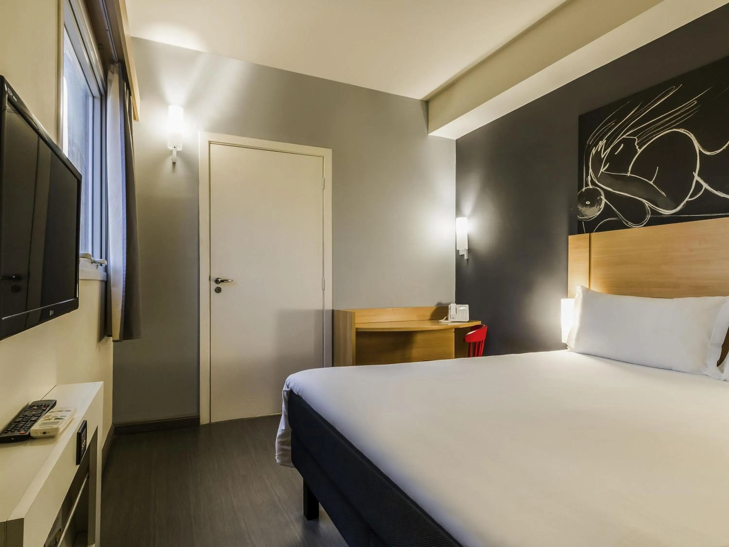 Bedroom, Bed in ibis Uberaba