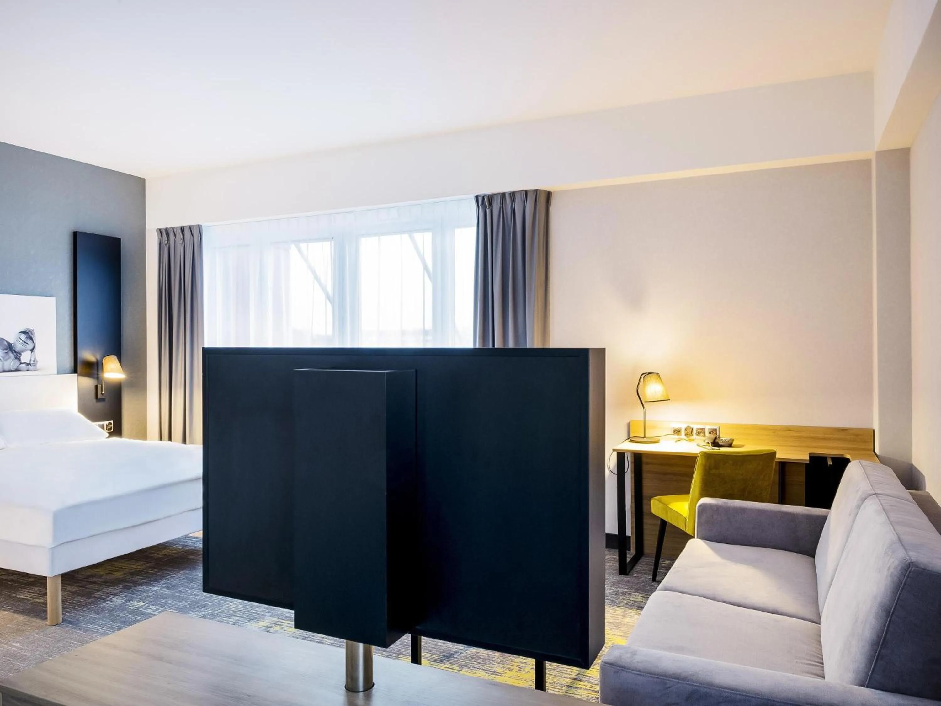 Bedroom, Bed in ibis styles Grudziadz