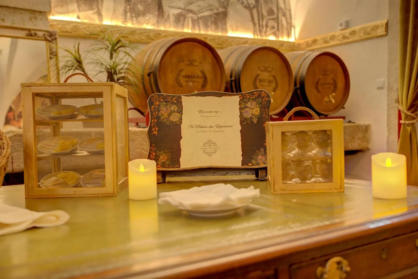 Food and drinks in Palácio das Especiarias