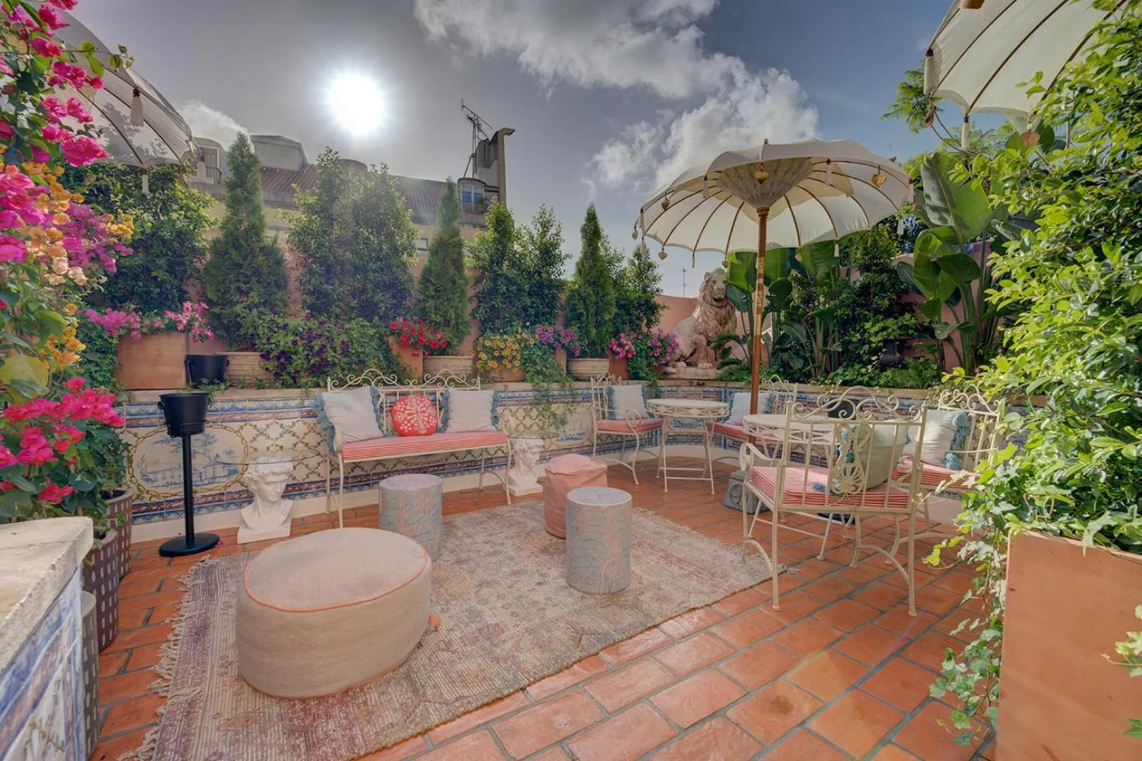 Garden in Palácio das Especiarias