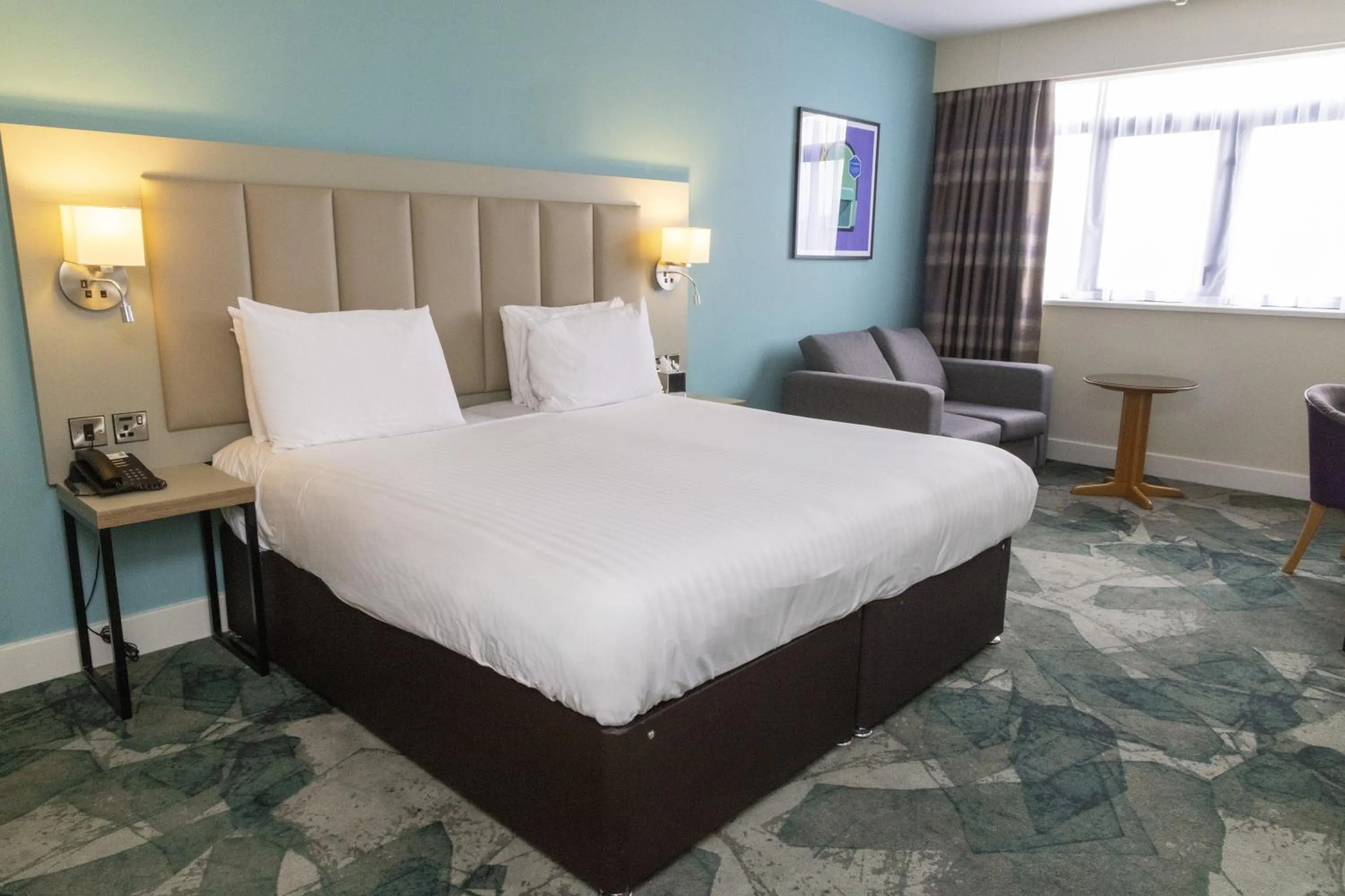 Bedroom, Bed in Garner Hotel Nottingham City Centre by IHG