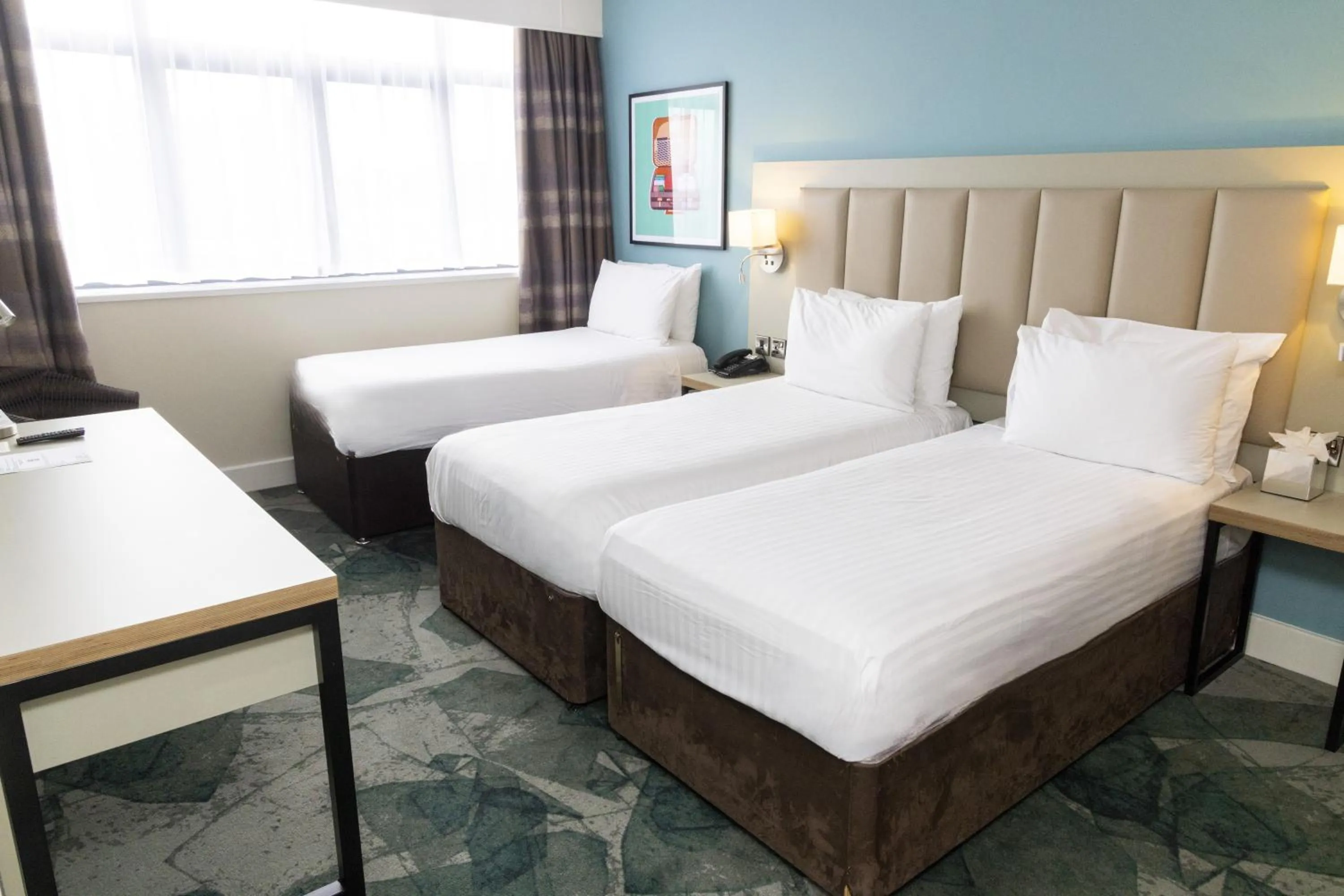 Bedroom, Bed in Garner Hotel Nottingham City Centre by IHG