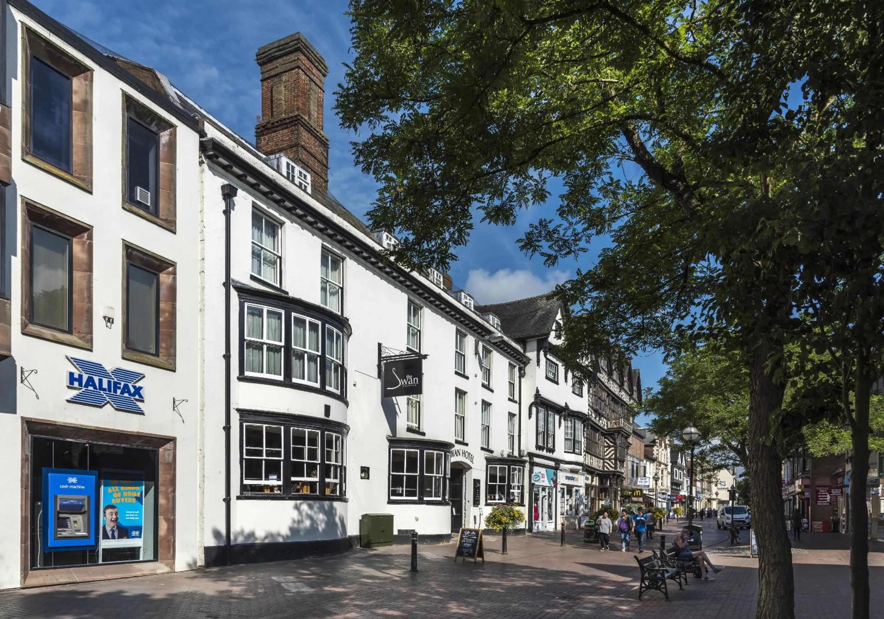 Property building in The Swan Hotel, Stafford, Staffordshire - The Coaching Inn Group