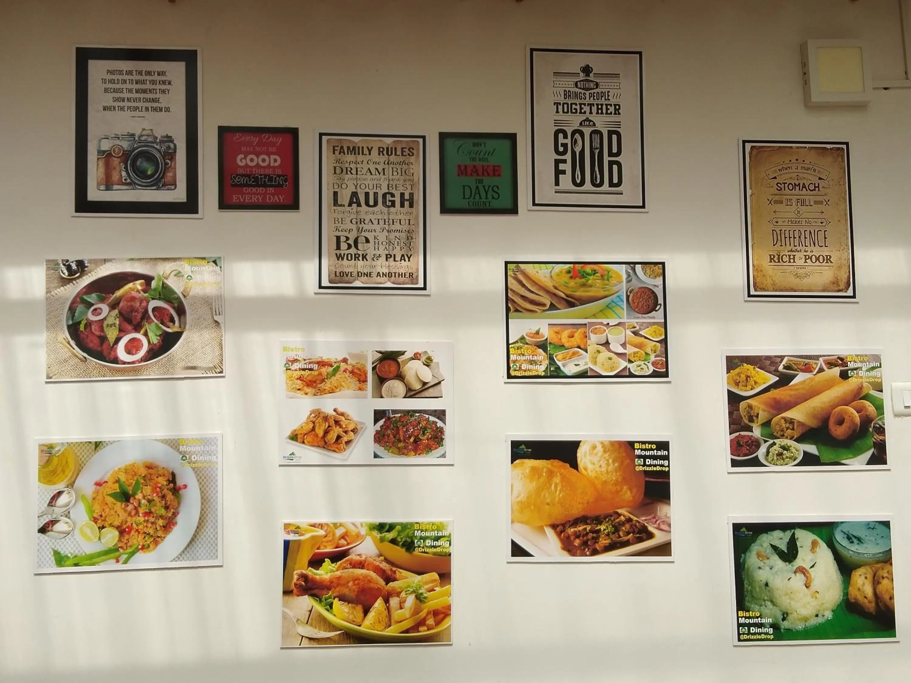 Breakfast in Drizzle Drop Inn