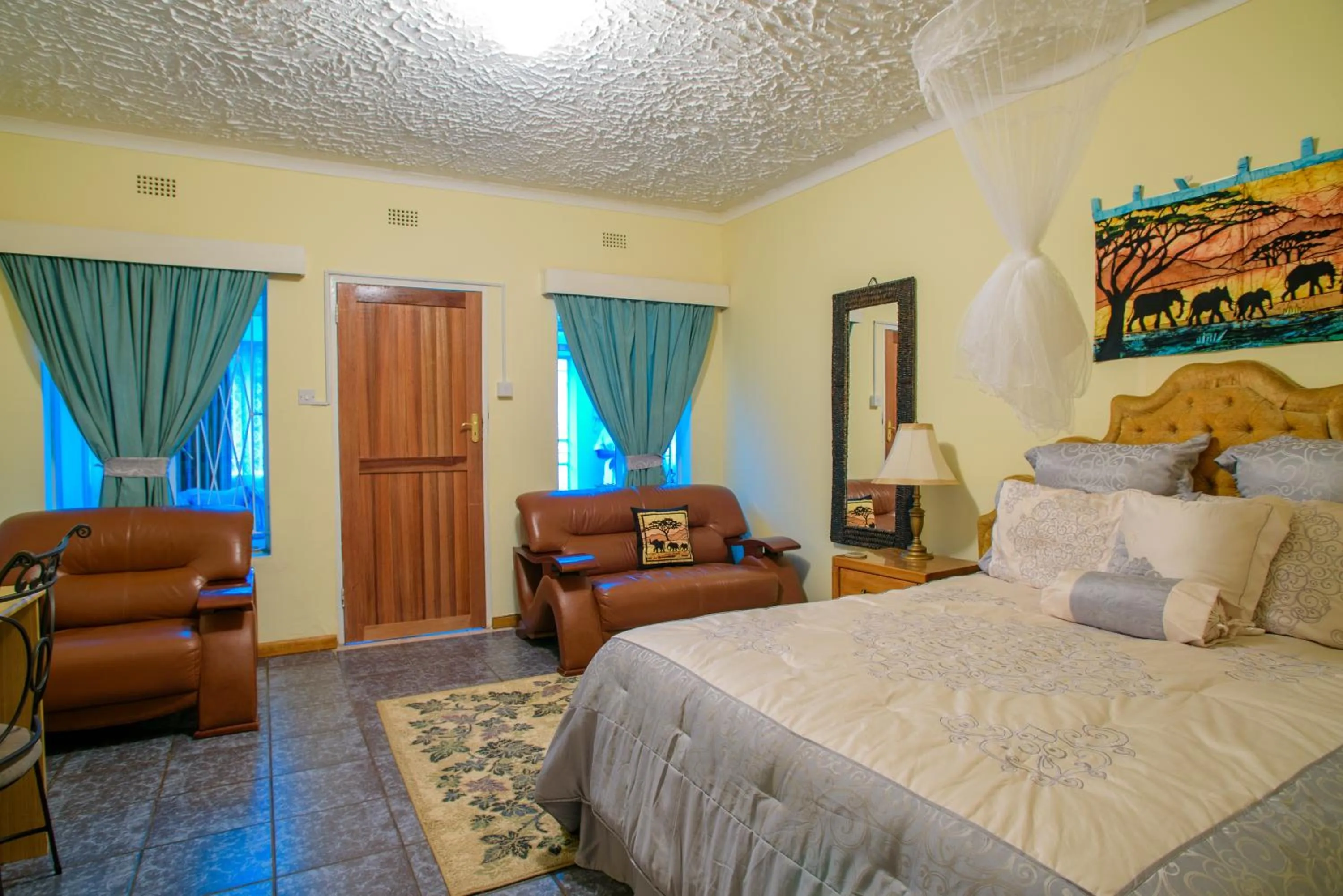 Bedroom, Bed in Art Lodges