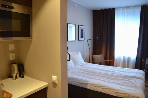 Photo of the whole room, Bed in Hotell Zäta Longstay