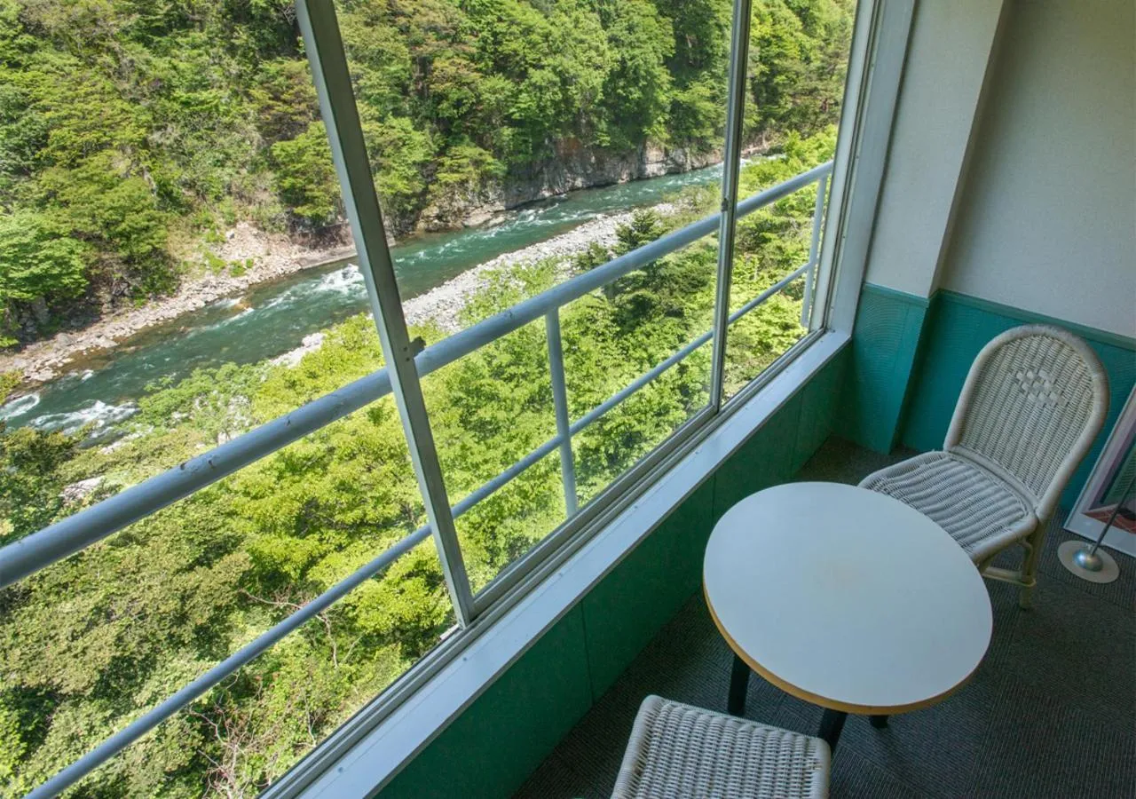 River view in Tabist Kinugawa Park Cottage