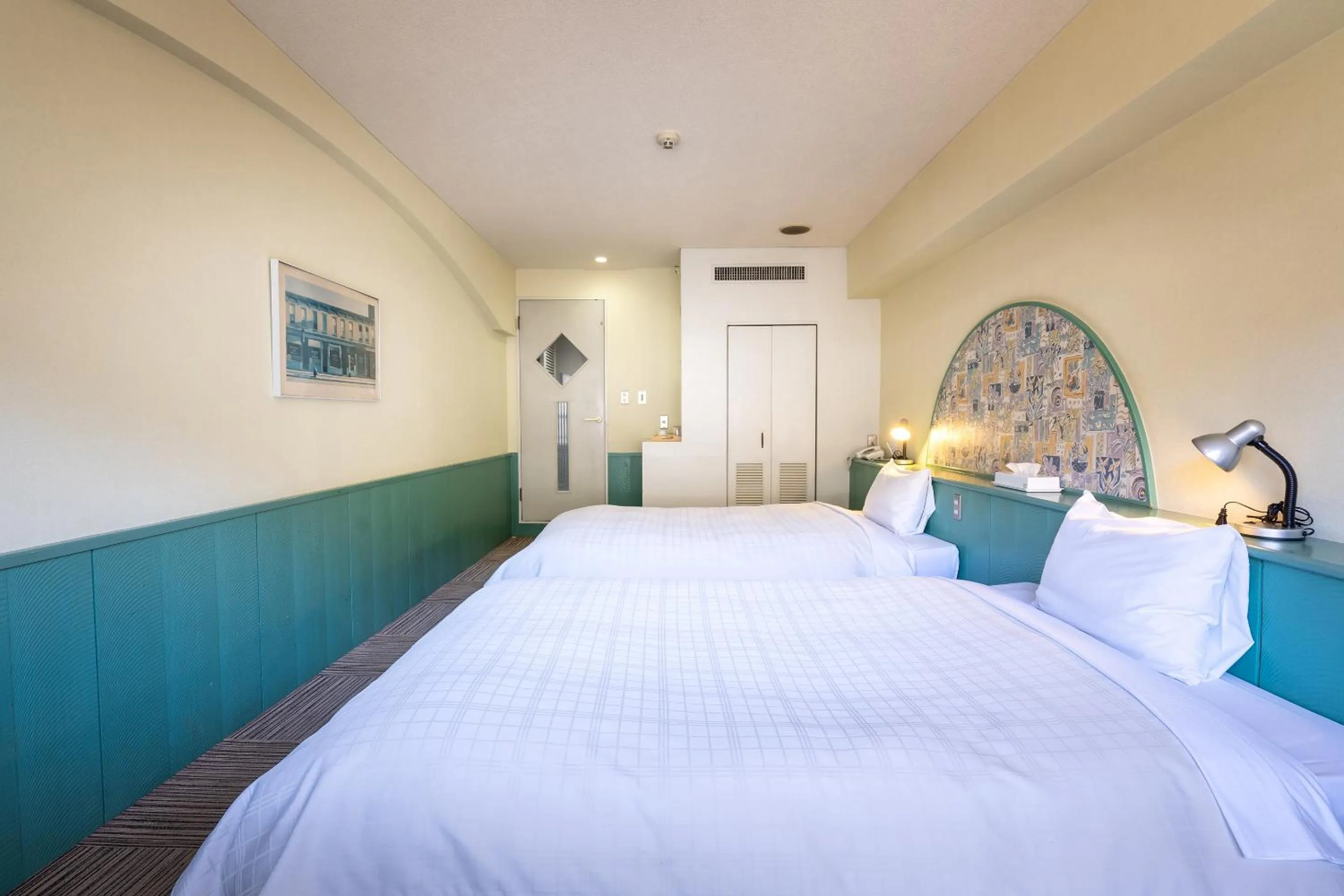 Bed in Tabist Kinugawa Park Cottage