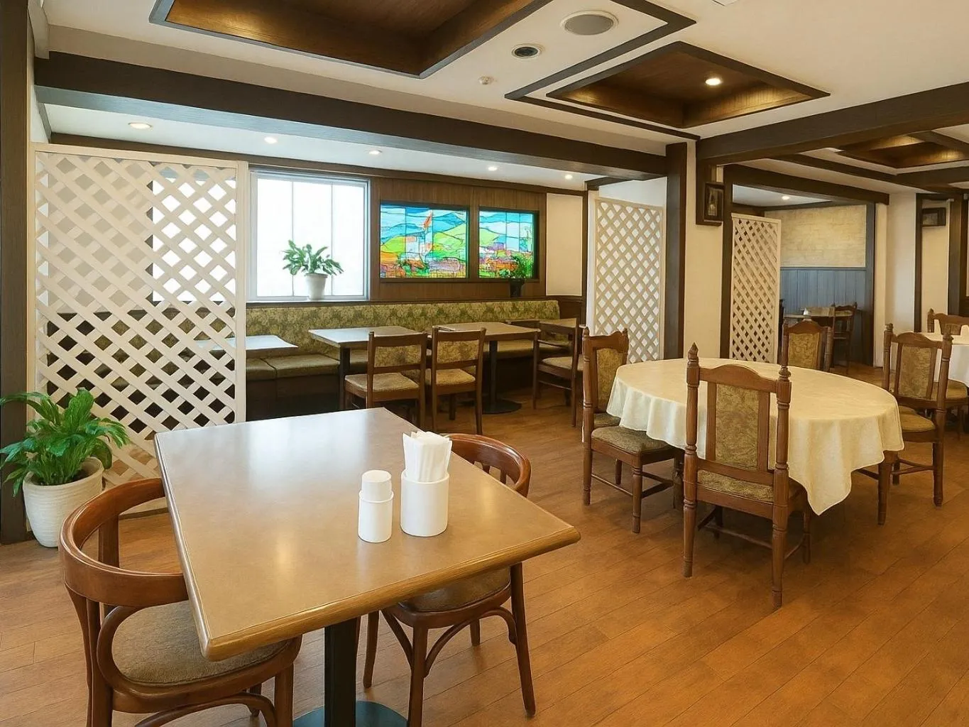 Restaurant/places to eat in Hotel Crane Tachibana