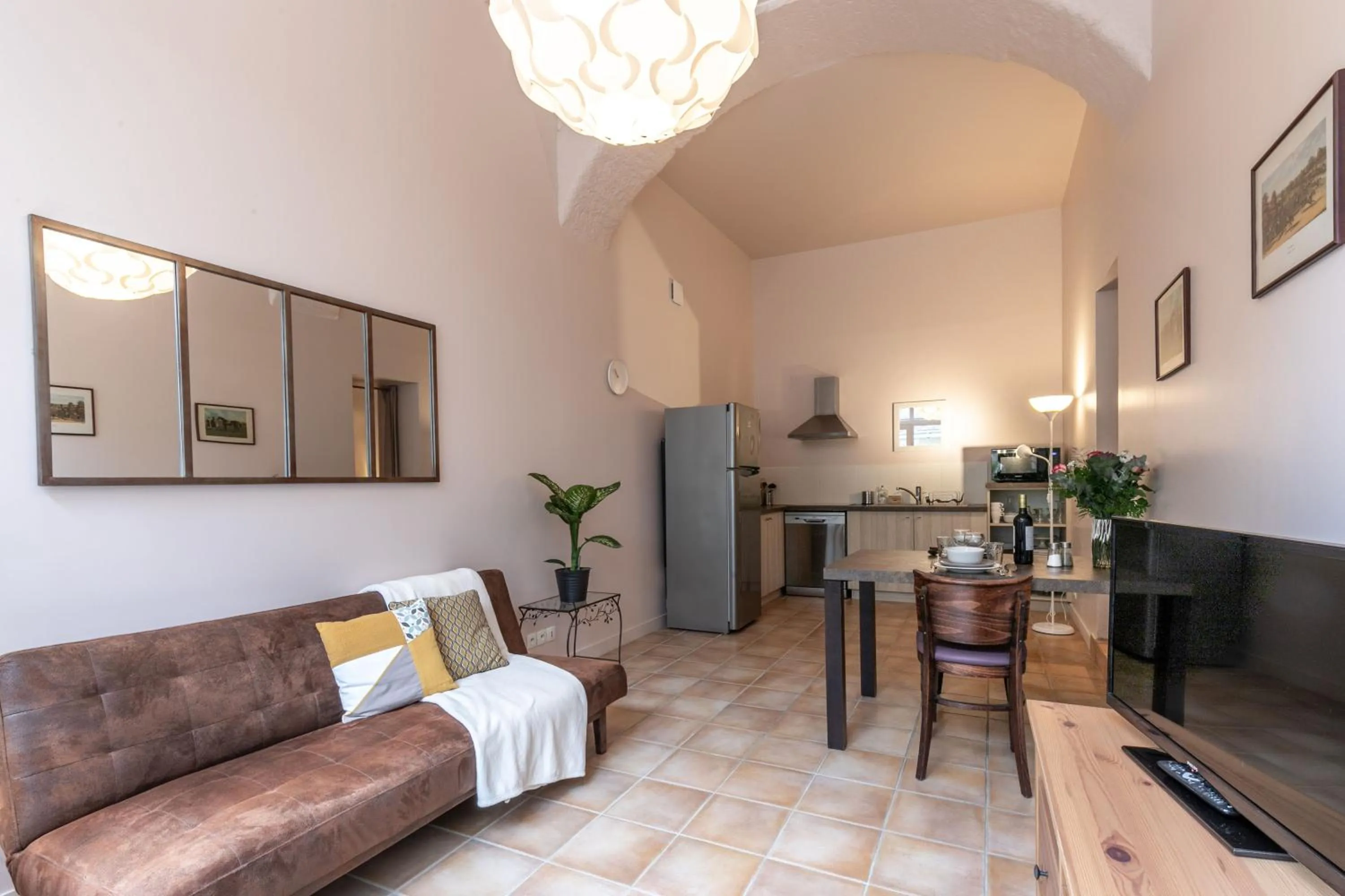 Living room in Gîtes de la Bigauderie