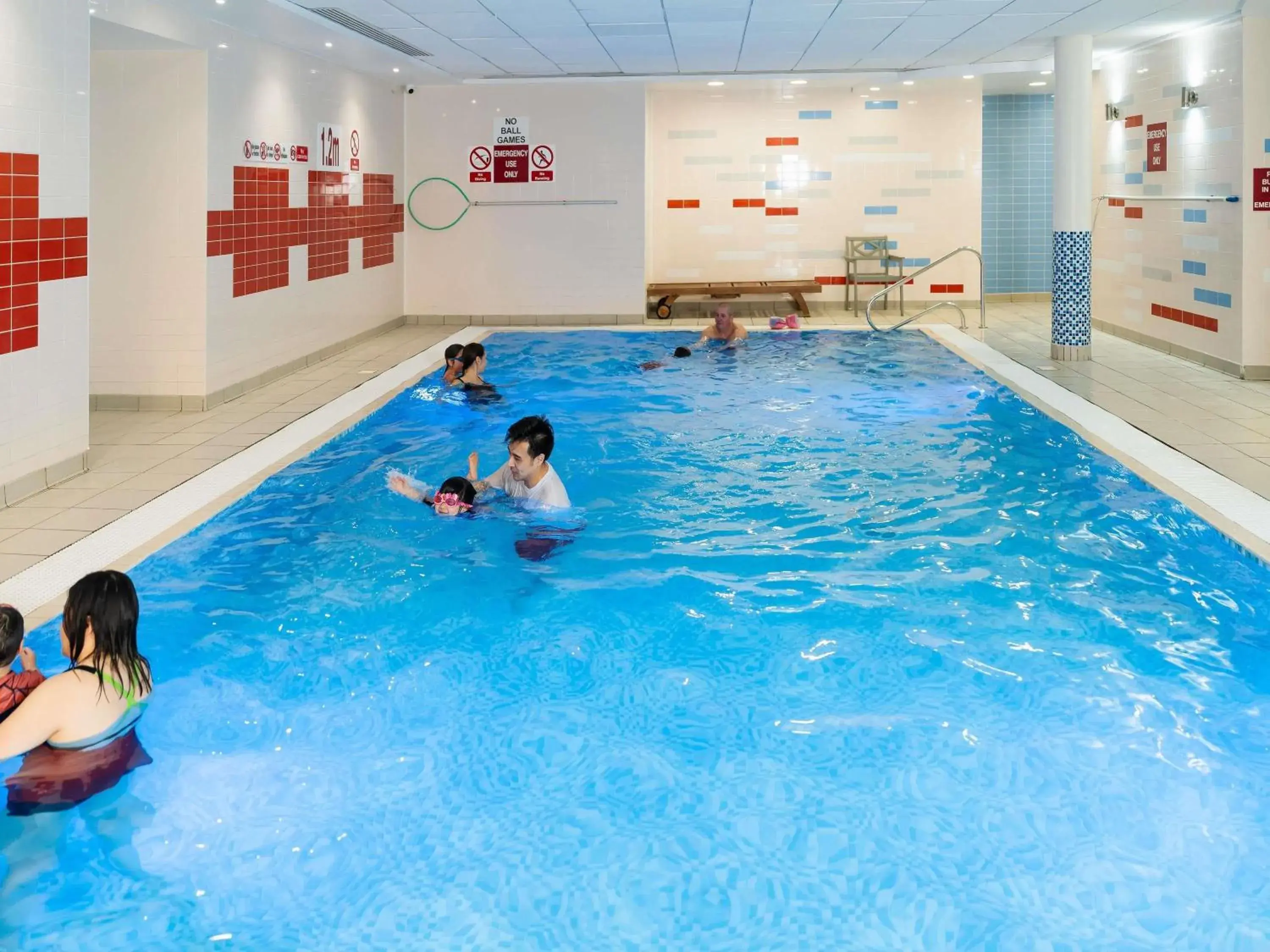 Pool view in Novotel Milton Keynes Pool view in Novotel Milton Keynes