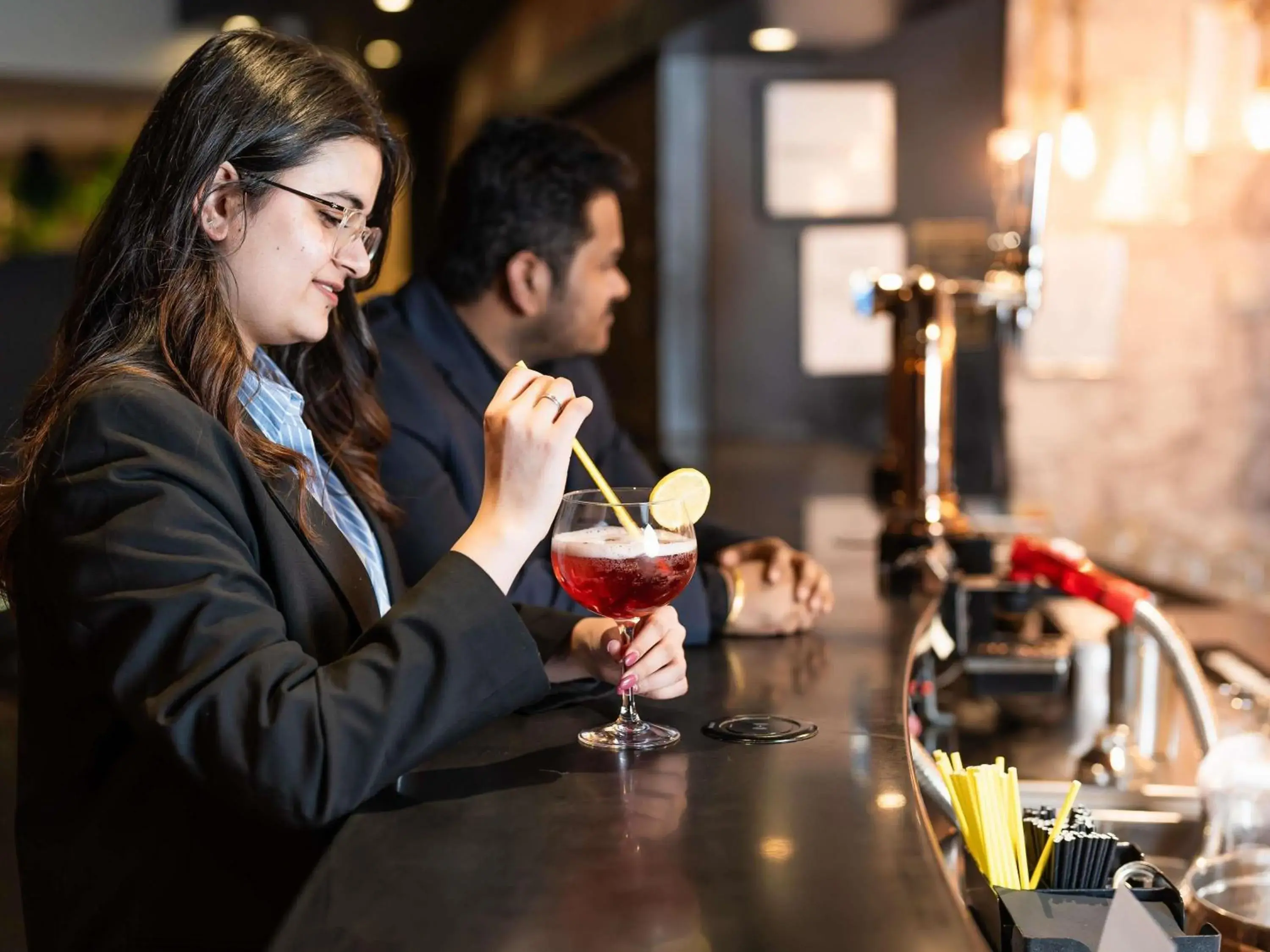 Lounge or bar in Novotel Milton Keynes Lounge or bar in Novotel Milton Keynes