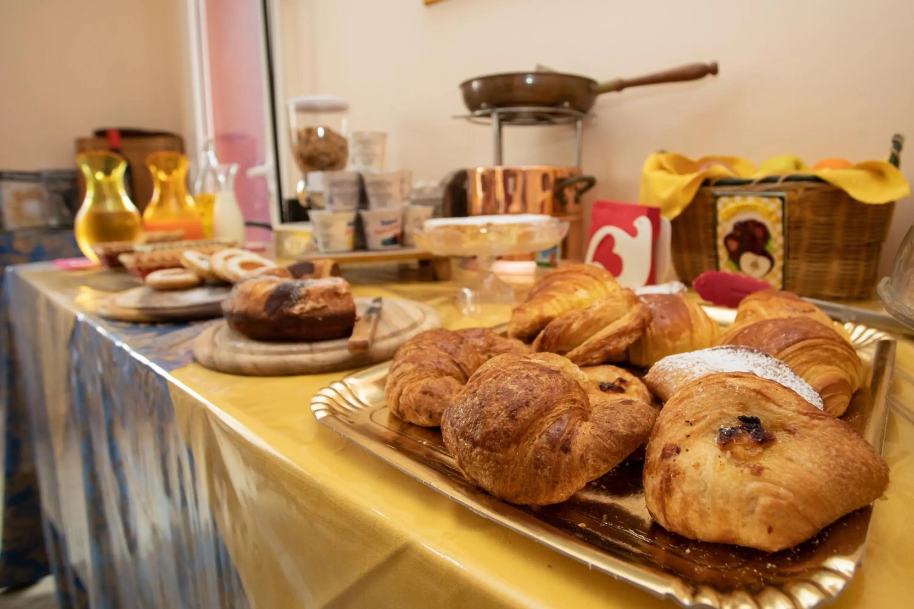 Italian breakfast in Villa Liburnia