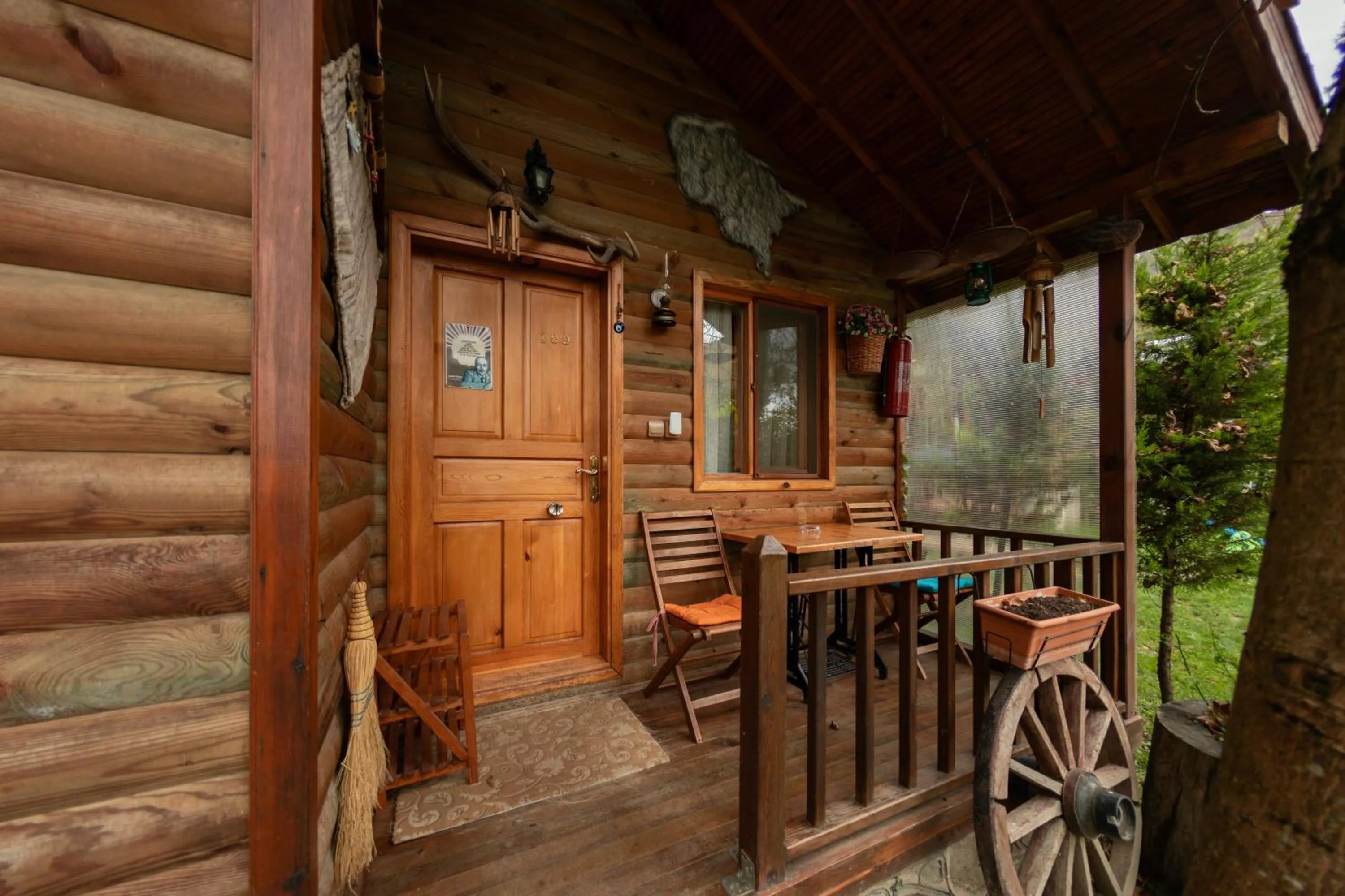 Balcony/Terrace in Abant Doğa Köşkü