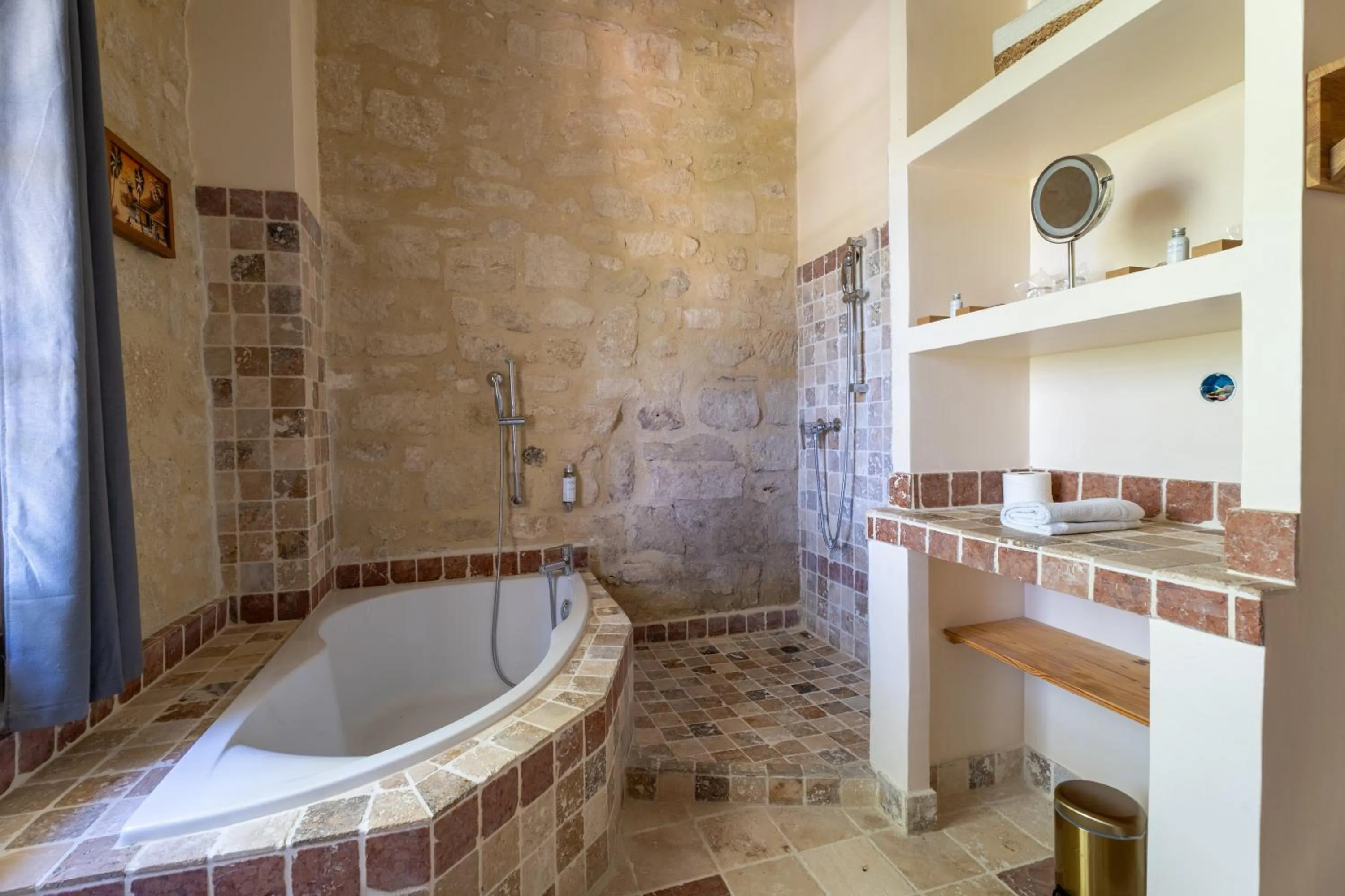 Bathroom in Château de Pondres