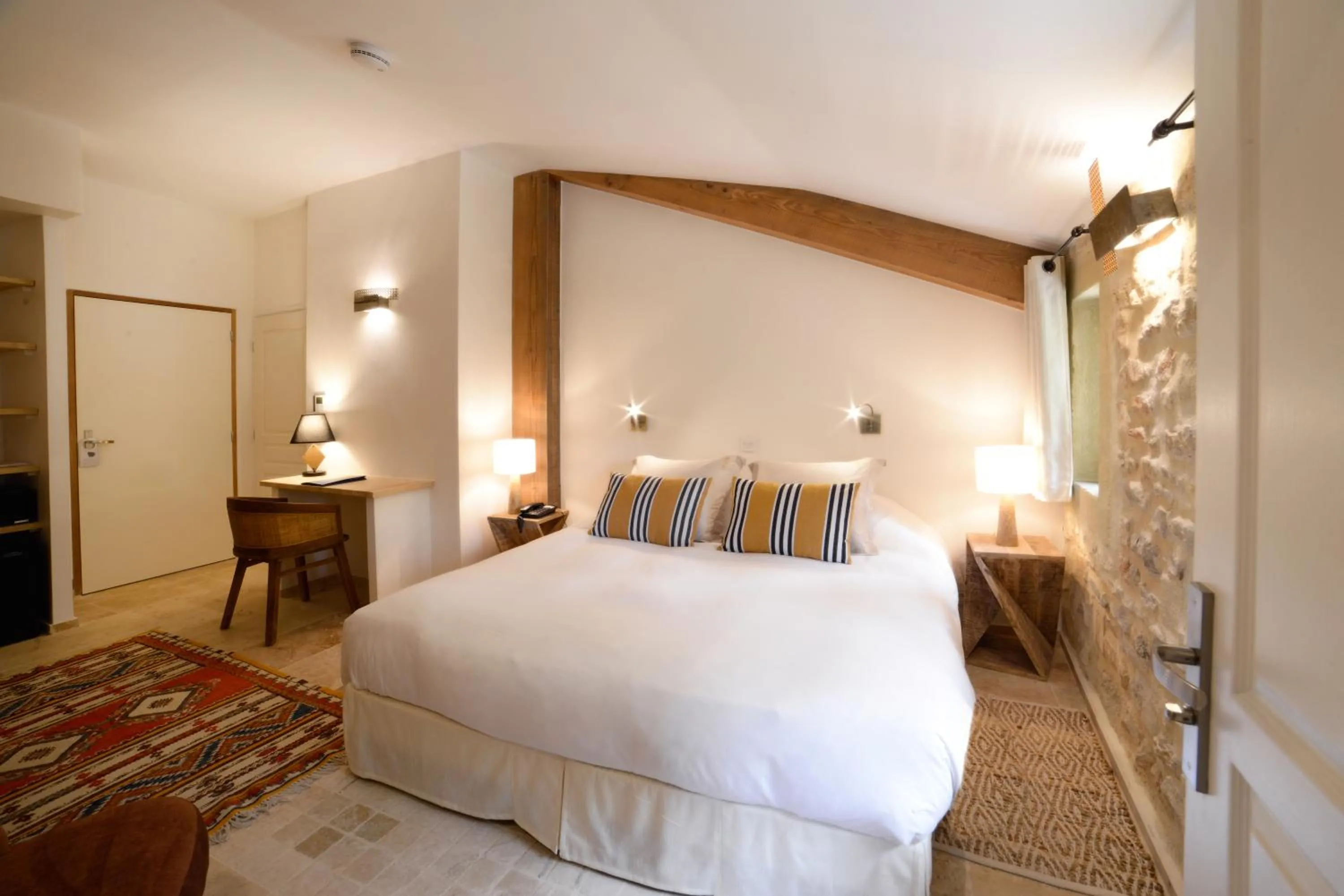 Bed in Château de Pondres