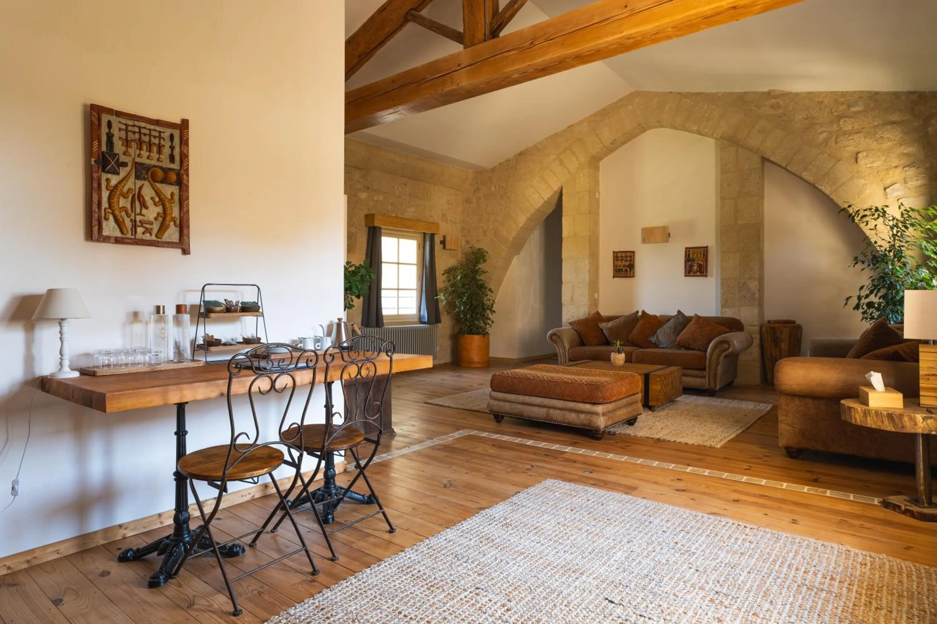 Living room in Château de Pondres