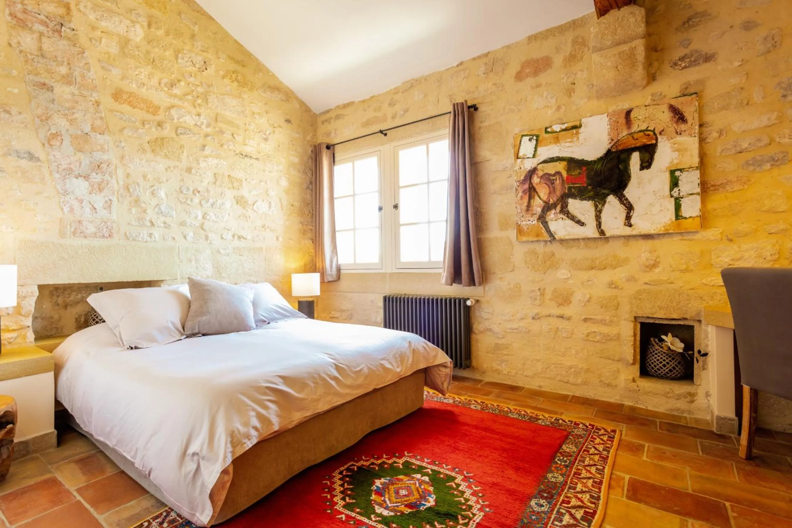 Photo of the whole room, Bed in Château de Pondres