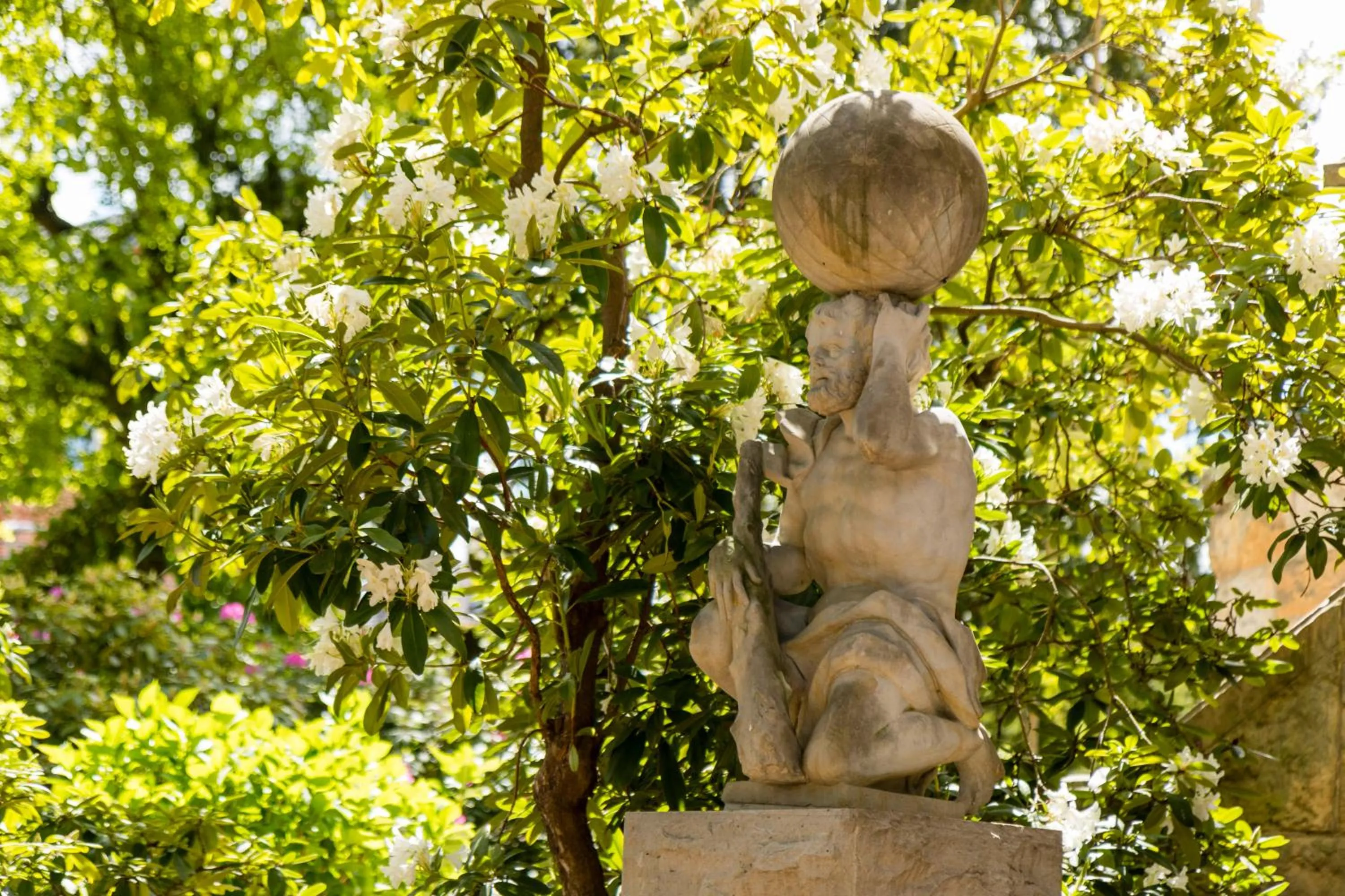 Garden in Gästehaus Musmann