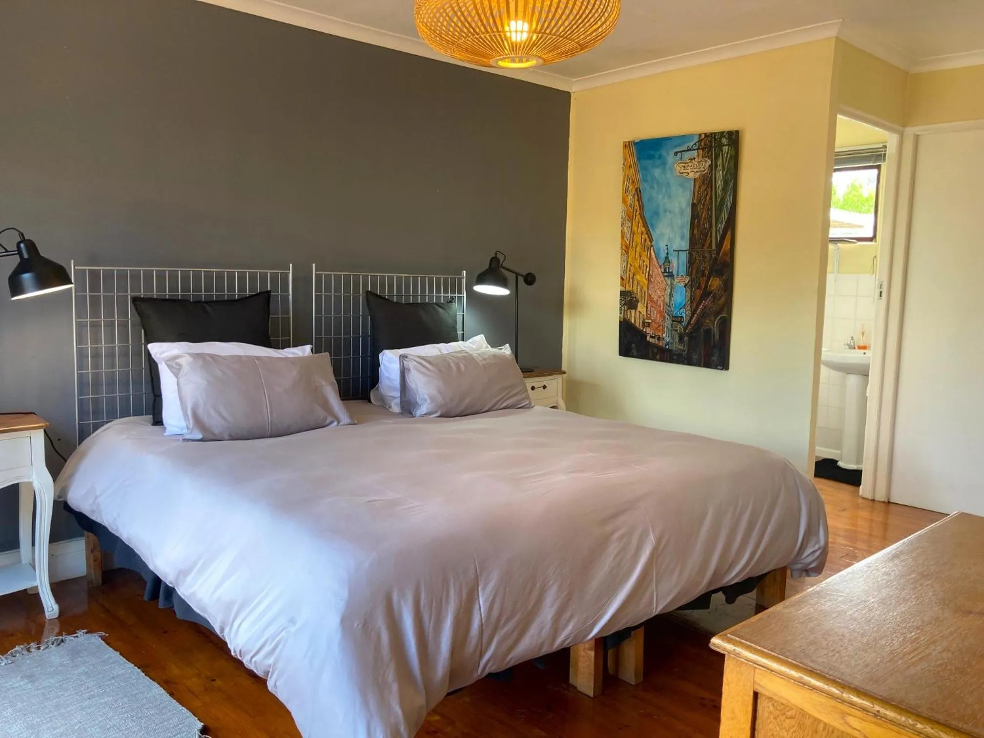Bed in Protea Wilds Retreat