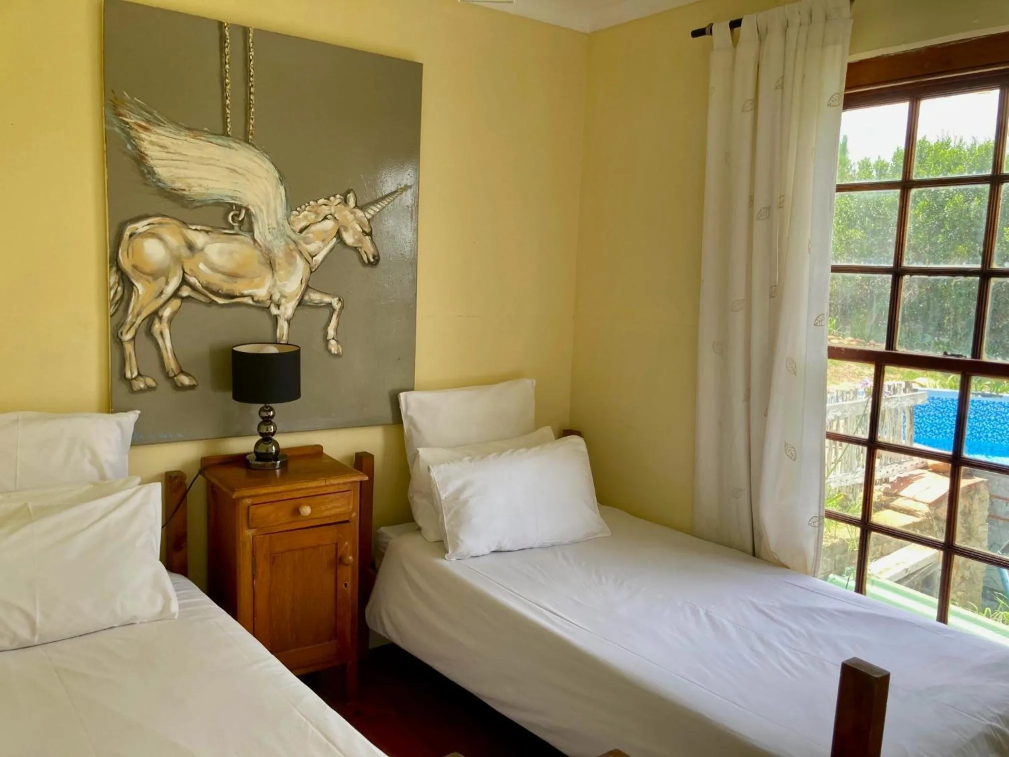 Bed in Protea Wilds Retreat