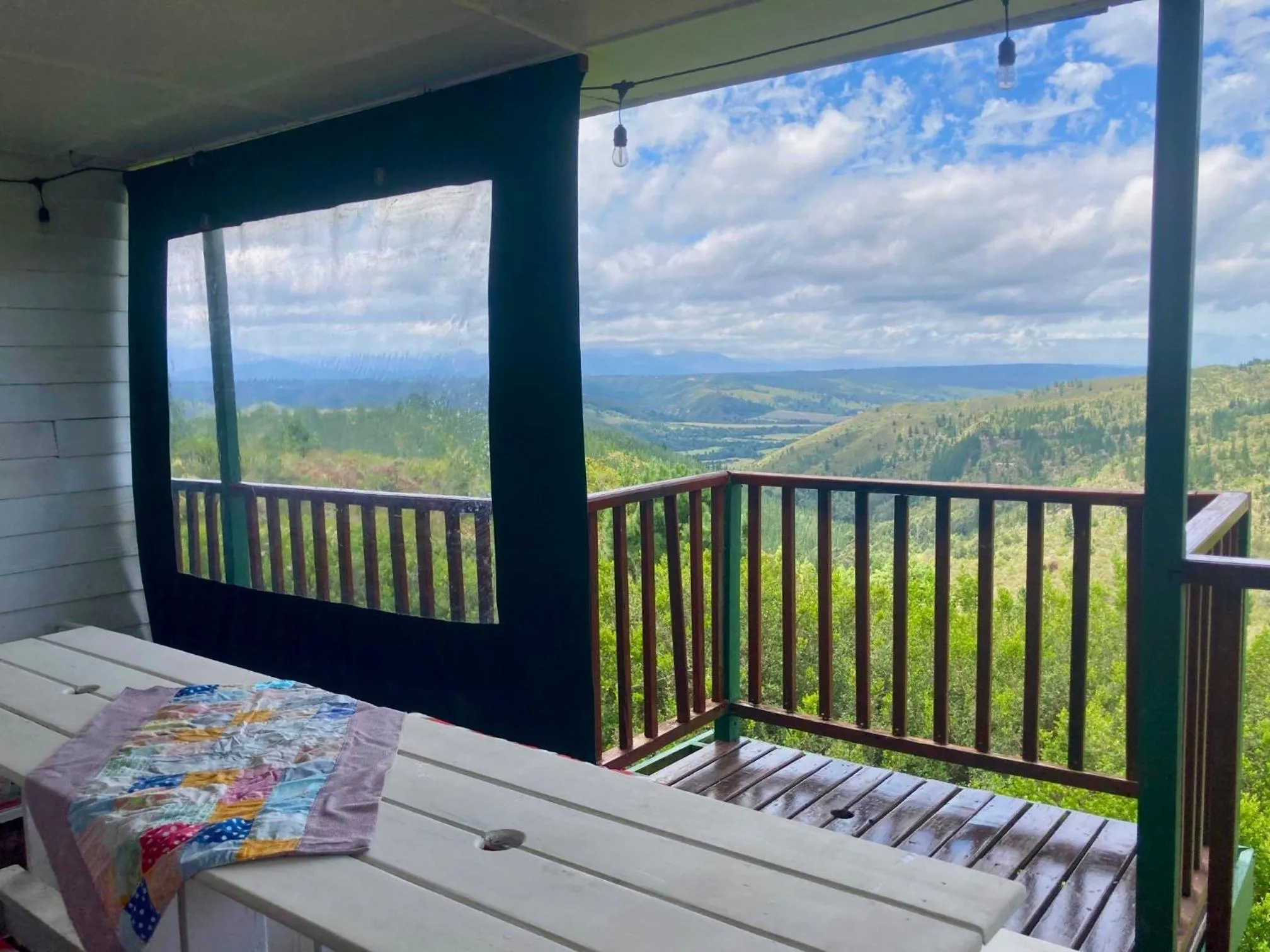 Patio in Protea Wilds Retreat