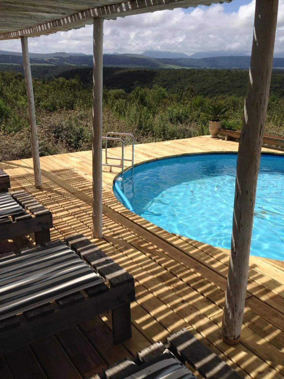 Patio in Protea Wilds Retreat