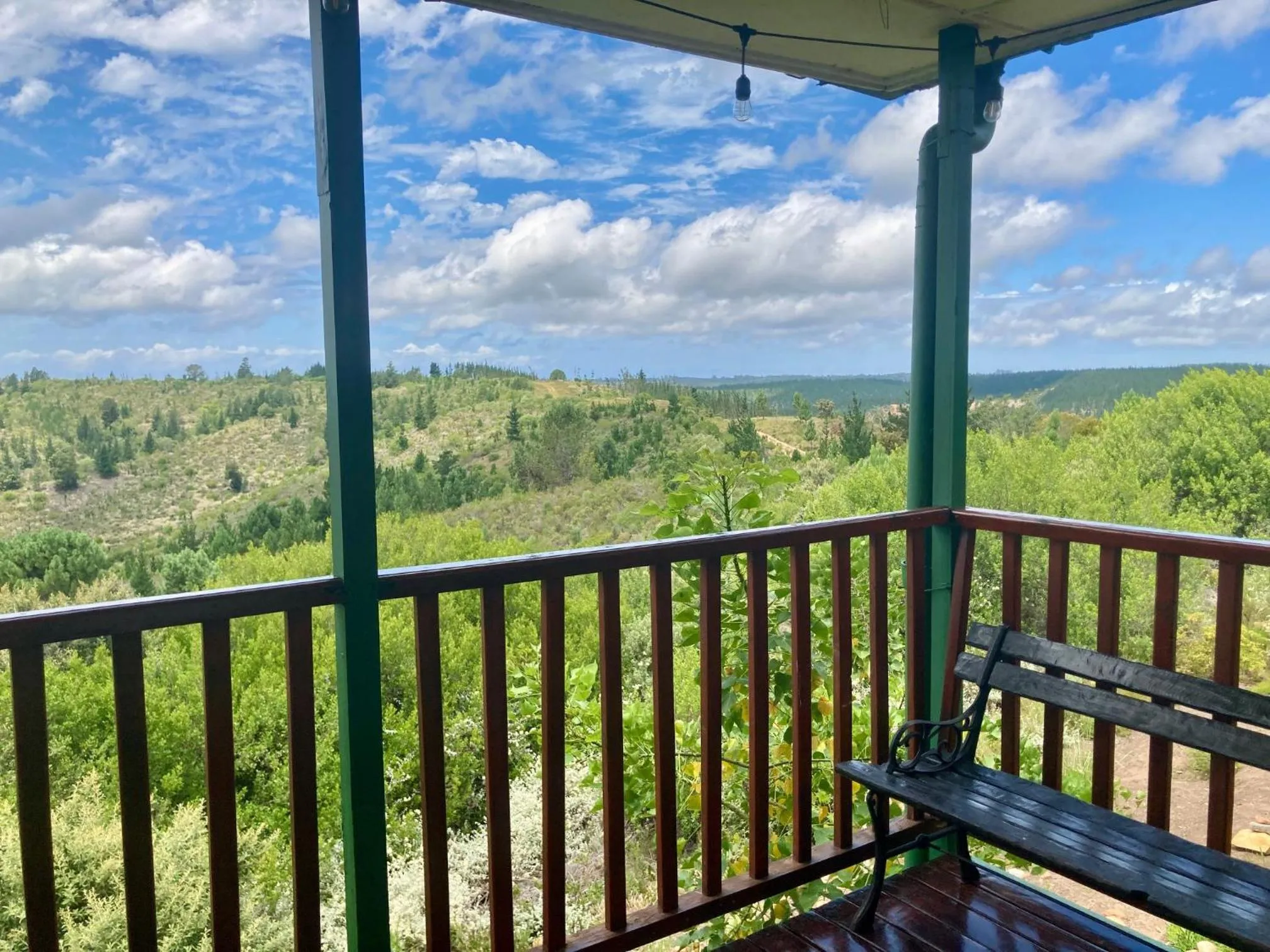 Patio in Protea Wilds Retreat